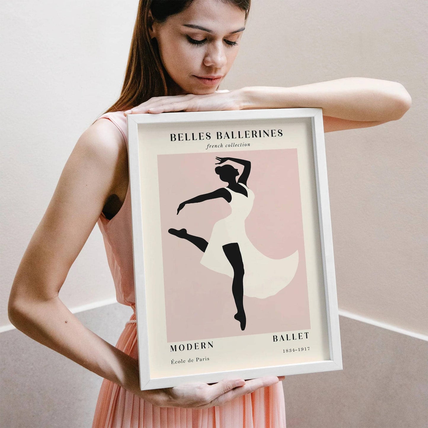 Modern Ballet French Poster - HypeSheriff