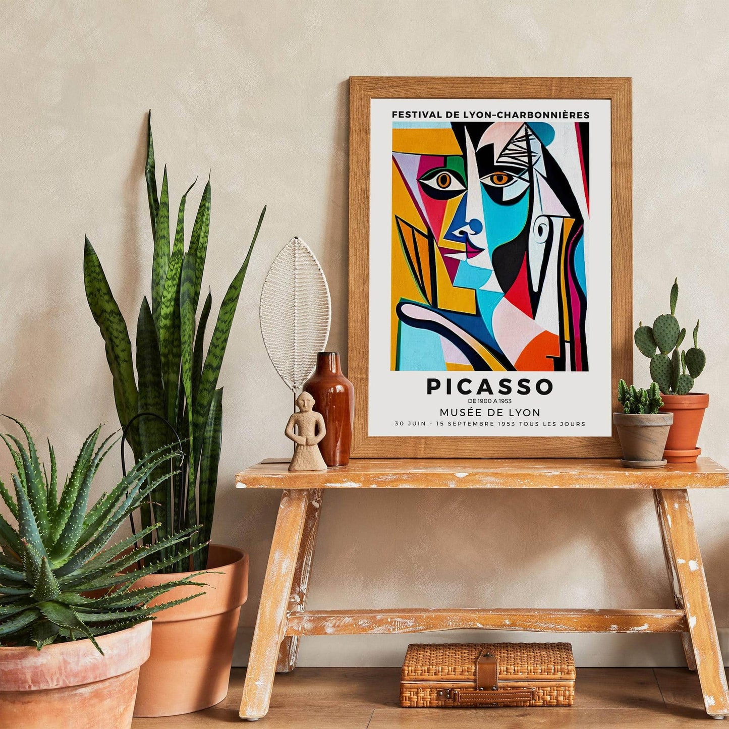 Picasso Cubism Painting Print - HypeSheriff