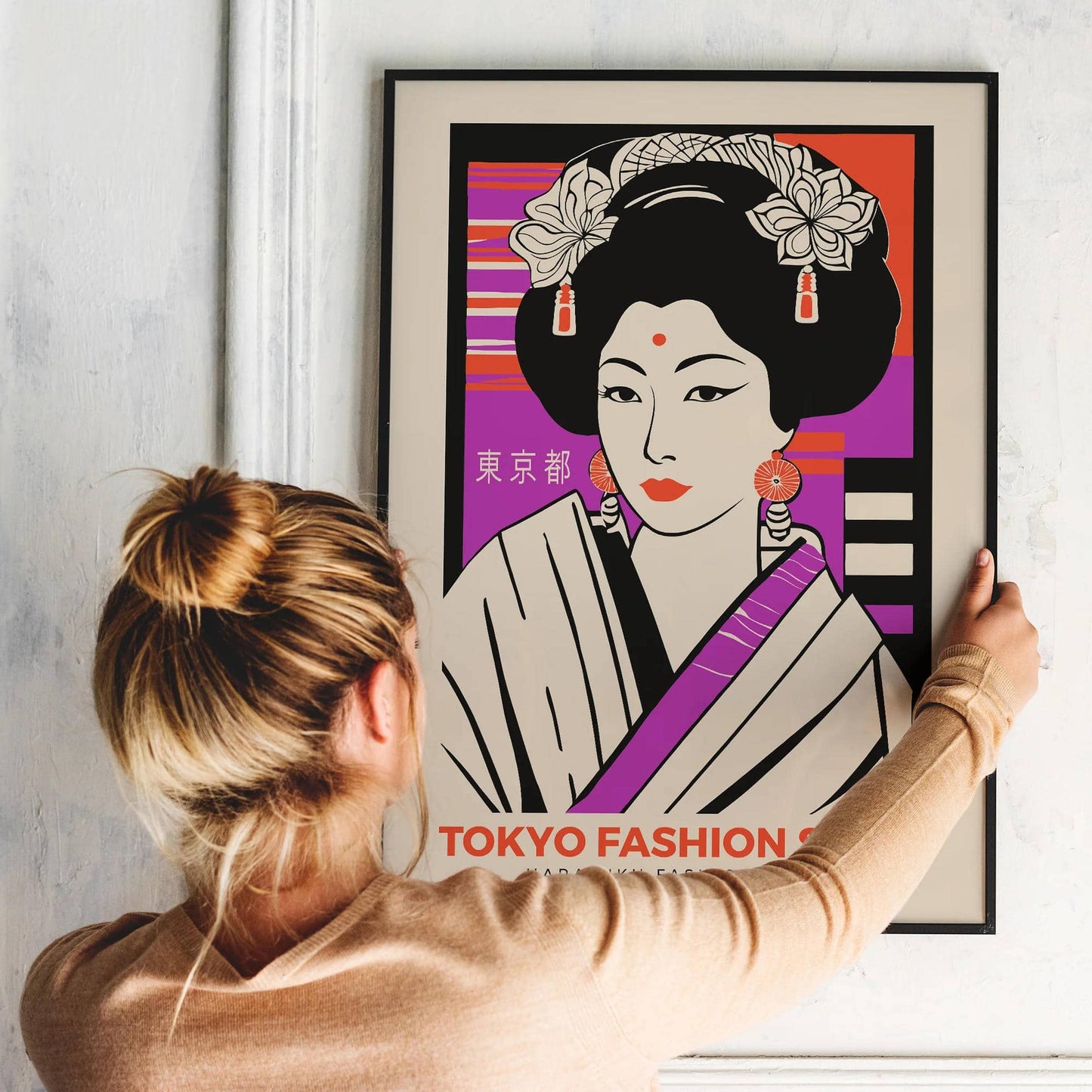 Tokyo Fashion Show Retro Poster - HypeSheriff