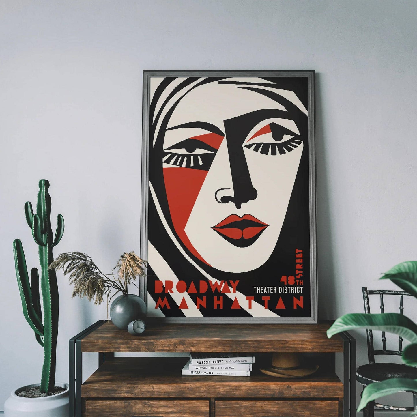 Broadway Manhattan Theatre Poster - HypeSheriff