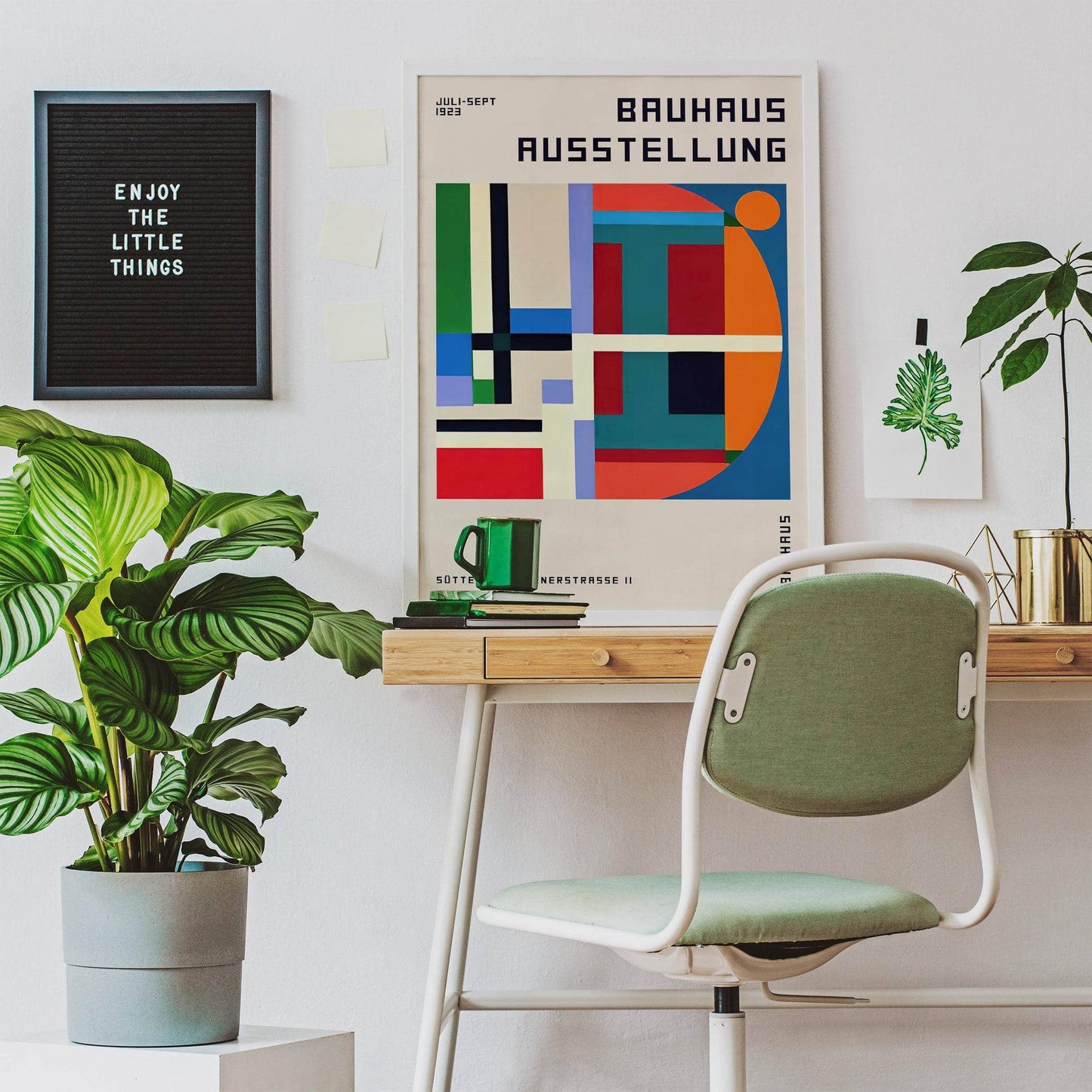 Colorful Retro Bauhaus Poster - HypeSheriff