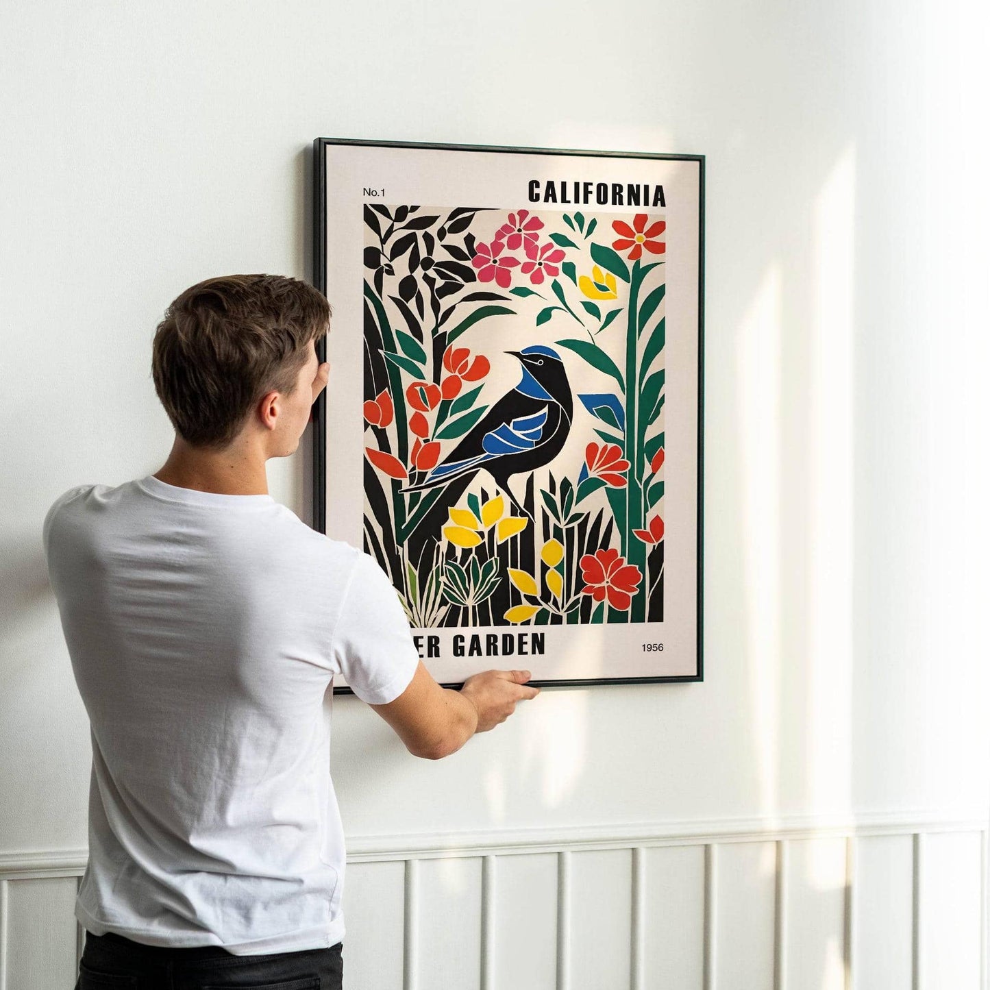 California Paper Garden Poster - HypeSheriff