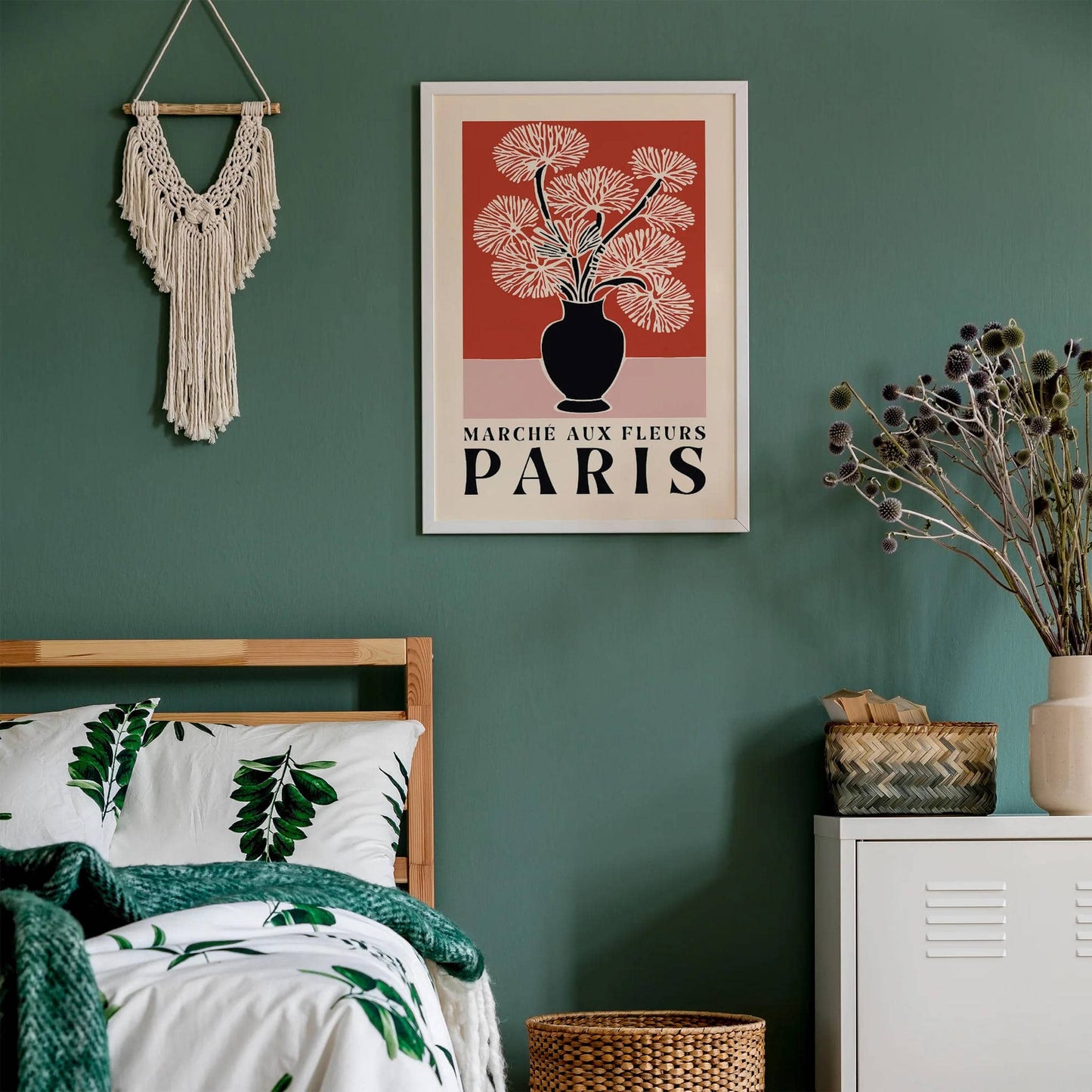 Marché aux Fleurs Paris Poster - HypeSheriff