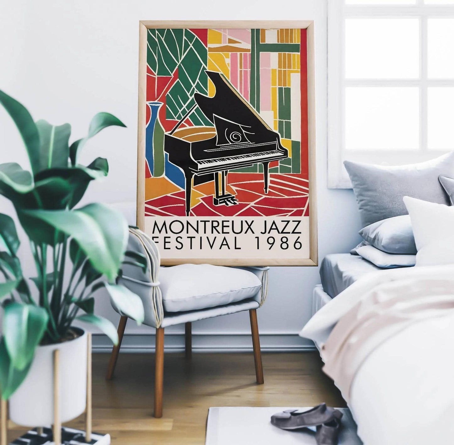 Montreux Colorful Poster - HypeSheriff