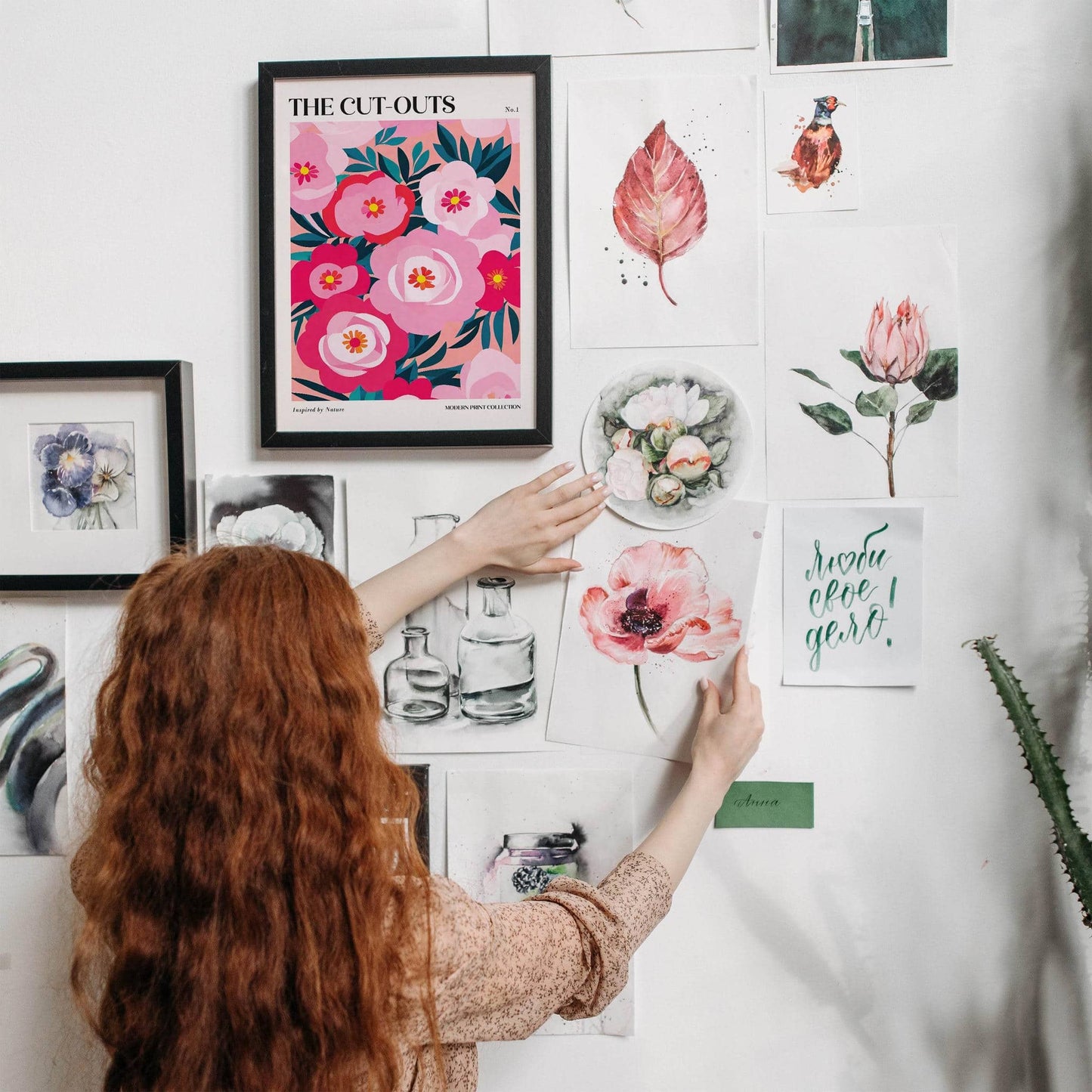 Pink Flowers Poster - HypeSheriff