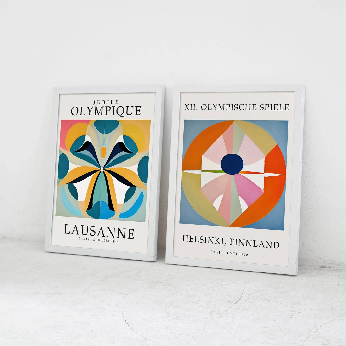 Set of 2 Olympic Games Sport Posters - HypeSheriff