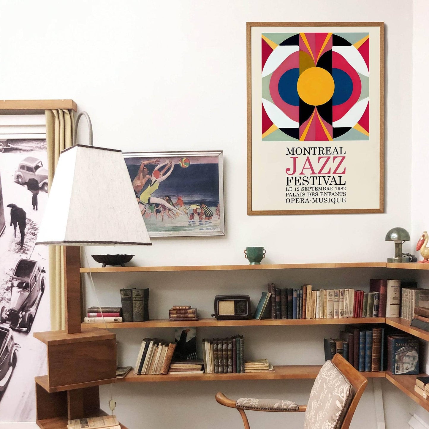 Vintage Montreal Jazz Music Poster - HypeSheriff