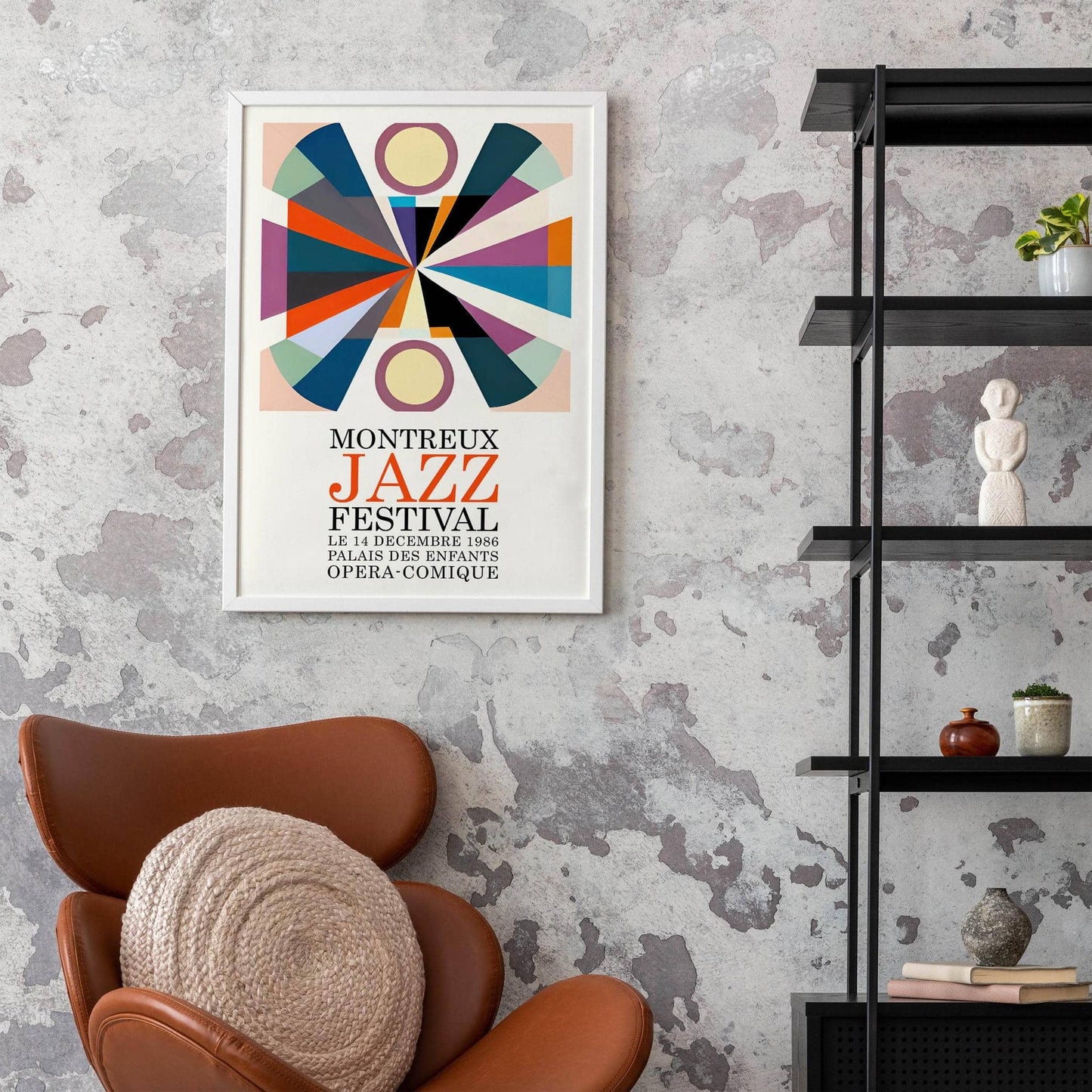 Vintage Montreux Jazz Music Poster - HypeSheriff