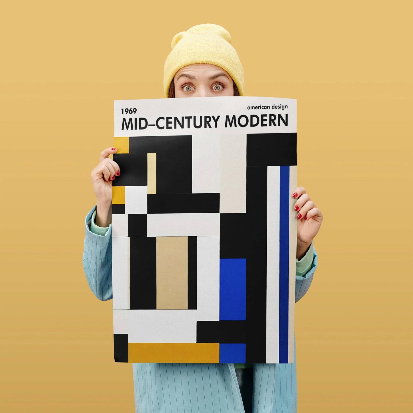 Mid Century Modern American Art Print - HypeSheriff