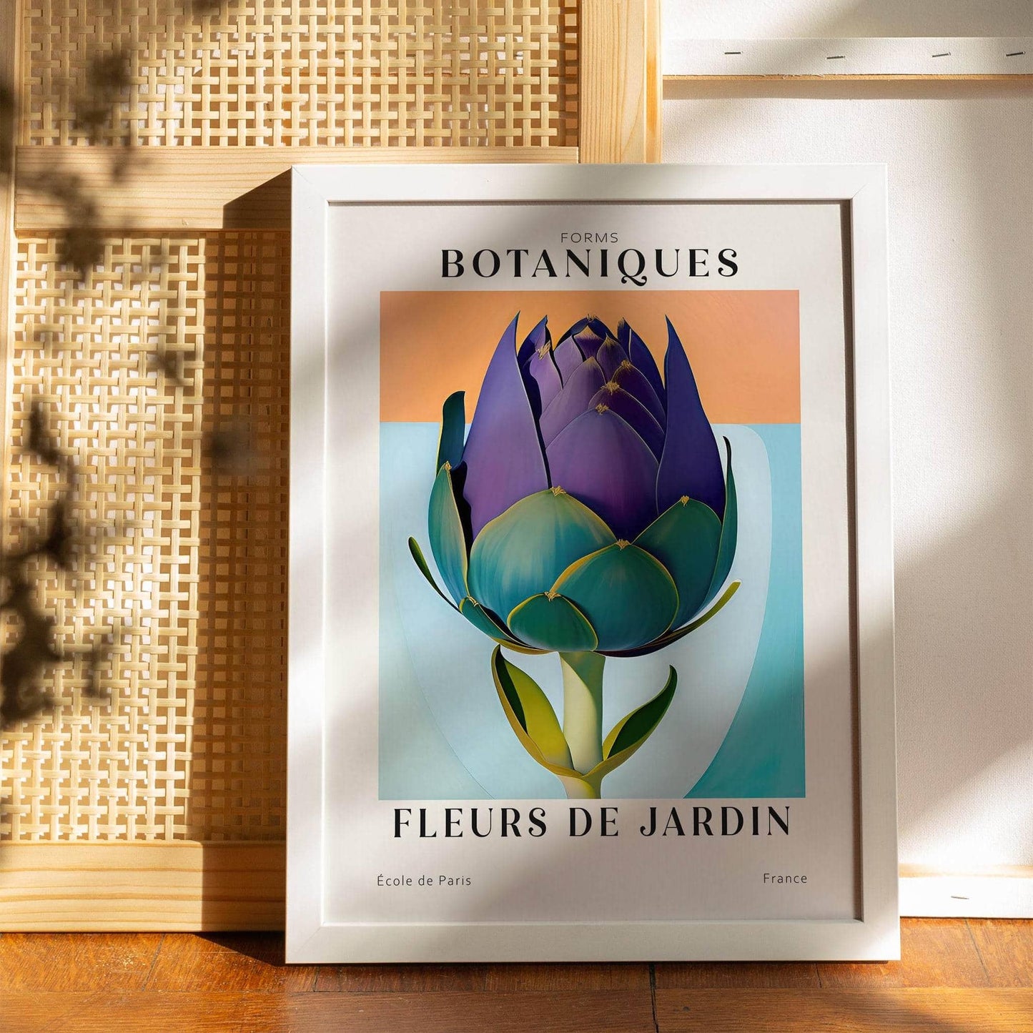 Artichoke Fleur Poster - HypeSheriff
