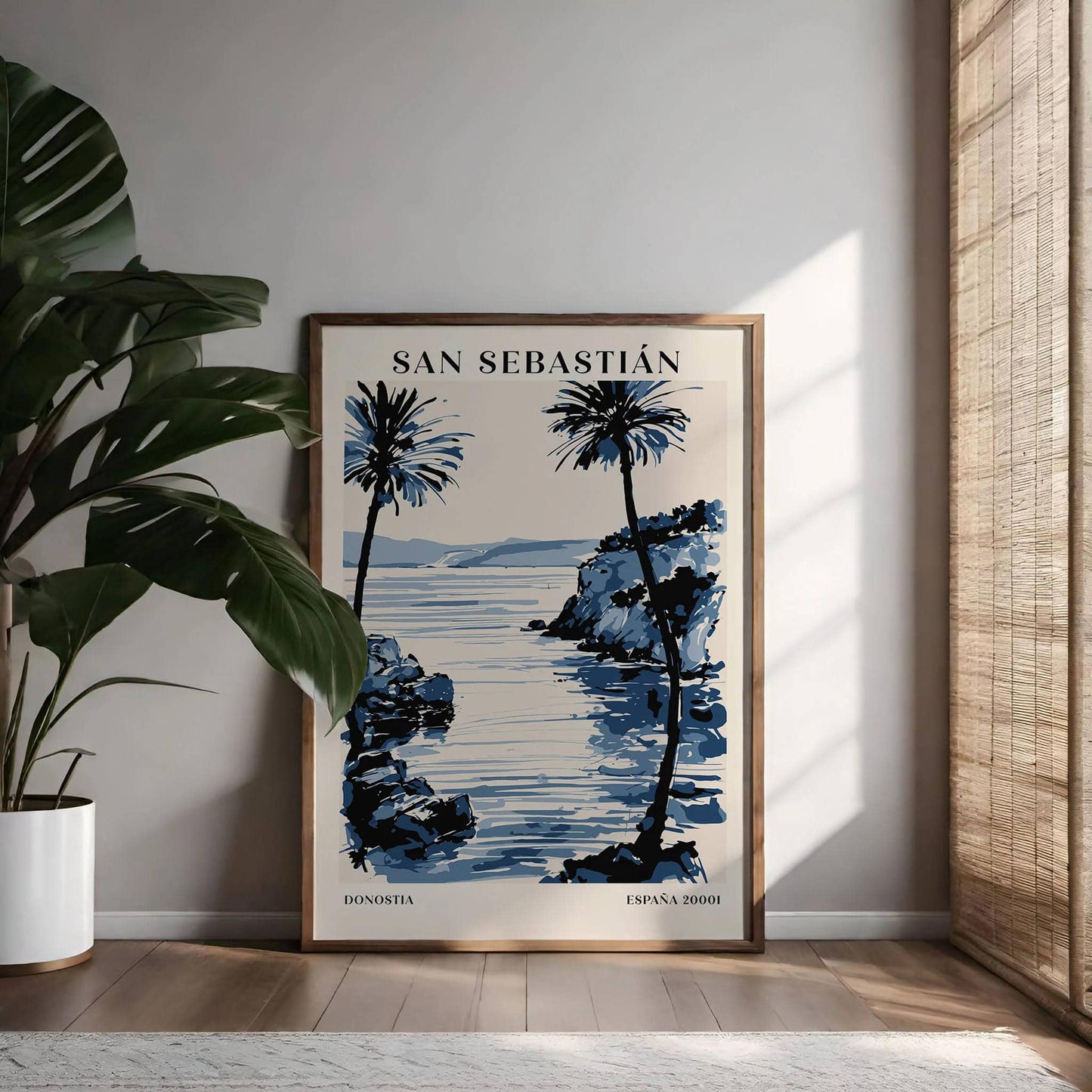 San Sebastian Donostia Poster - HypeSheriff