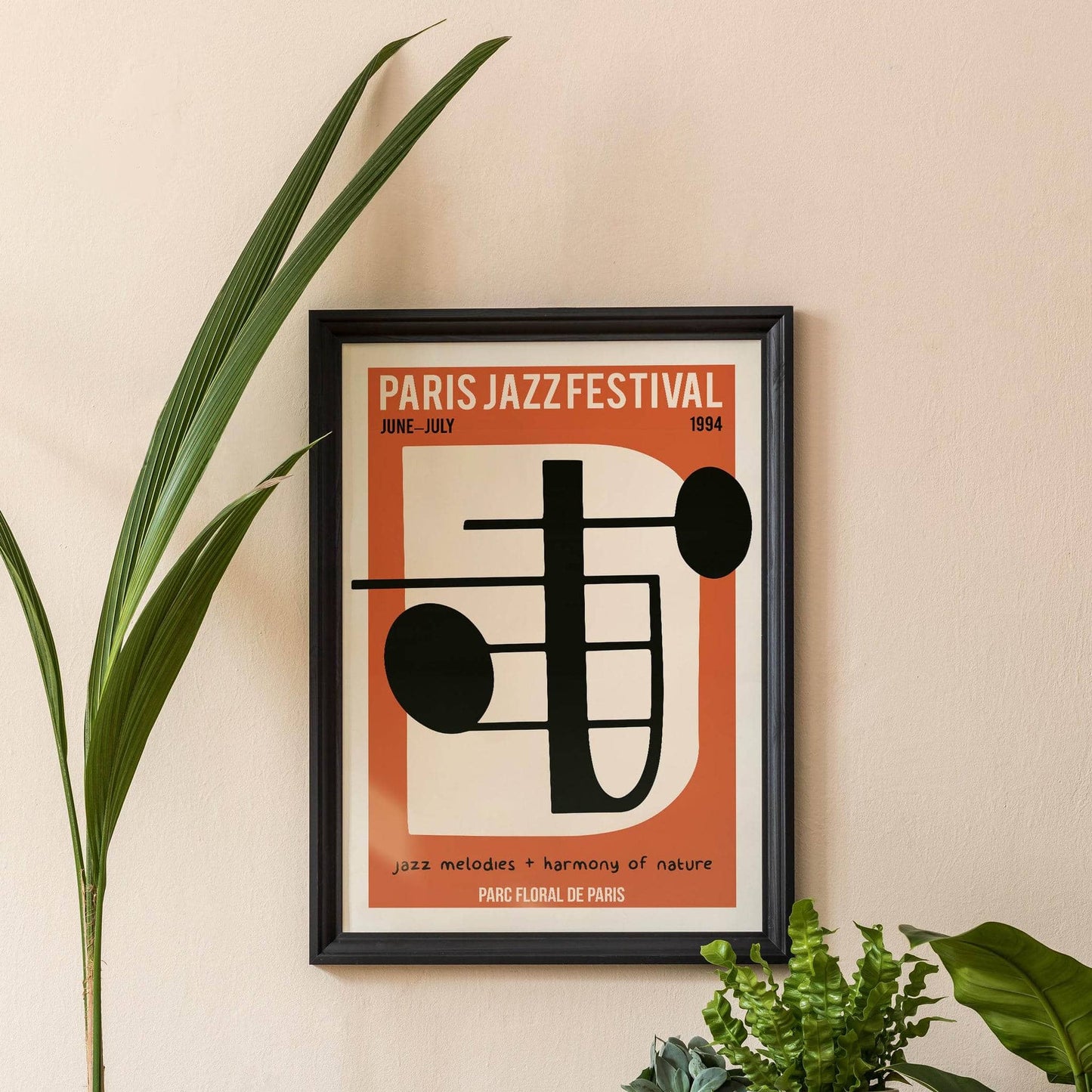 Paris Jazz Festival Music Poster - HypeSheriff