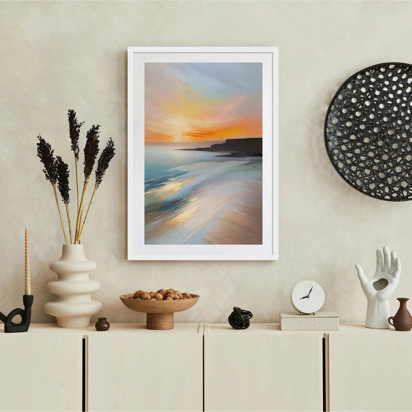 Coastal Cozy Painting Print - HypeSheriff