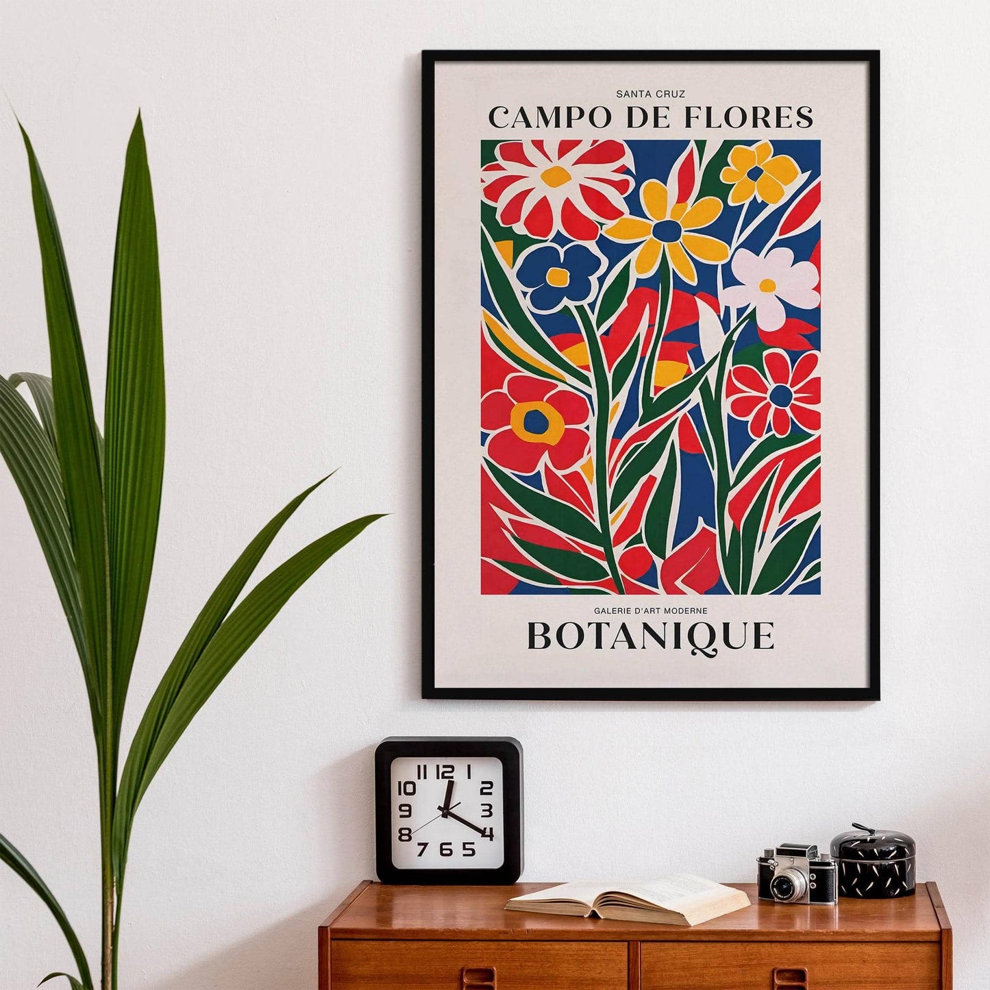 Santa Cruz Campo de Flores Poster - HypeSheriff