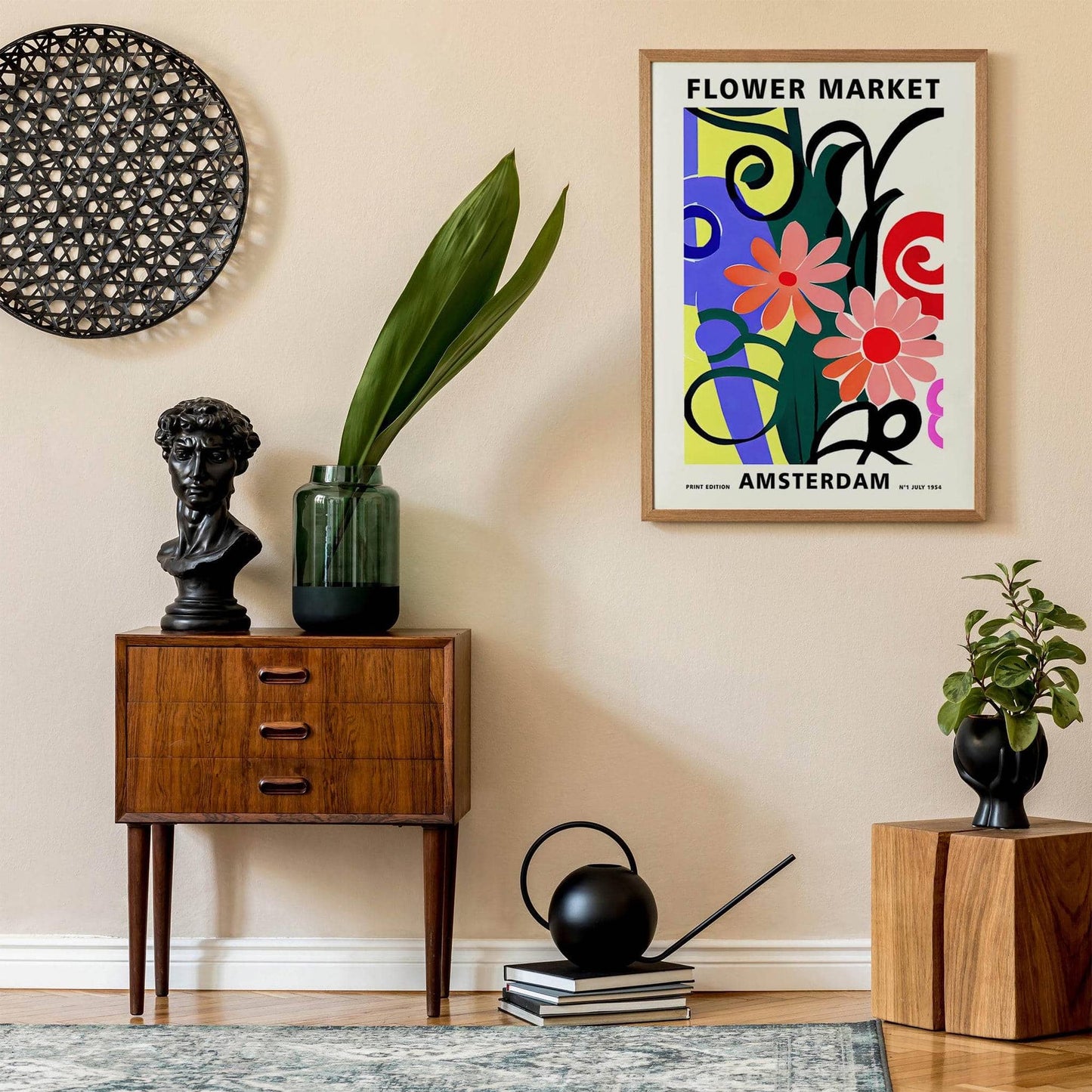 Amsterdam Flower Market Poster - HypeSheriff
