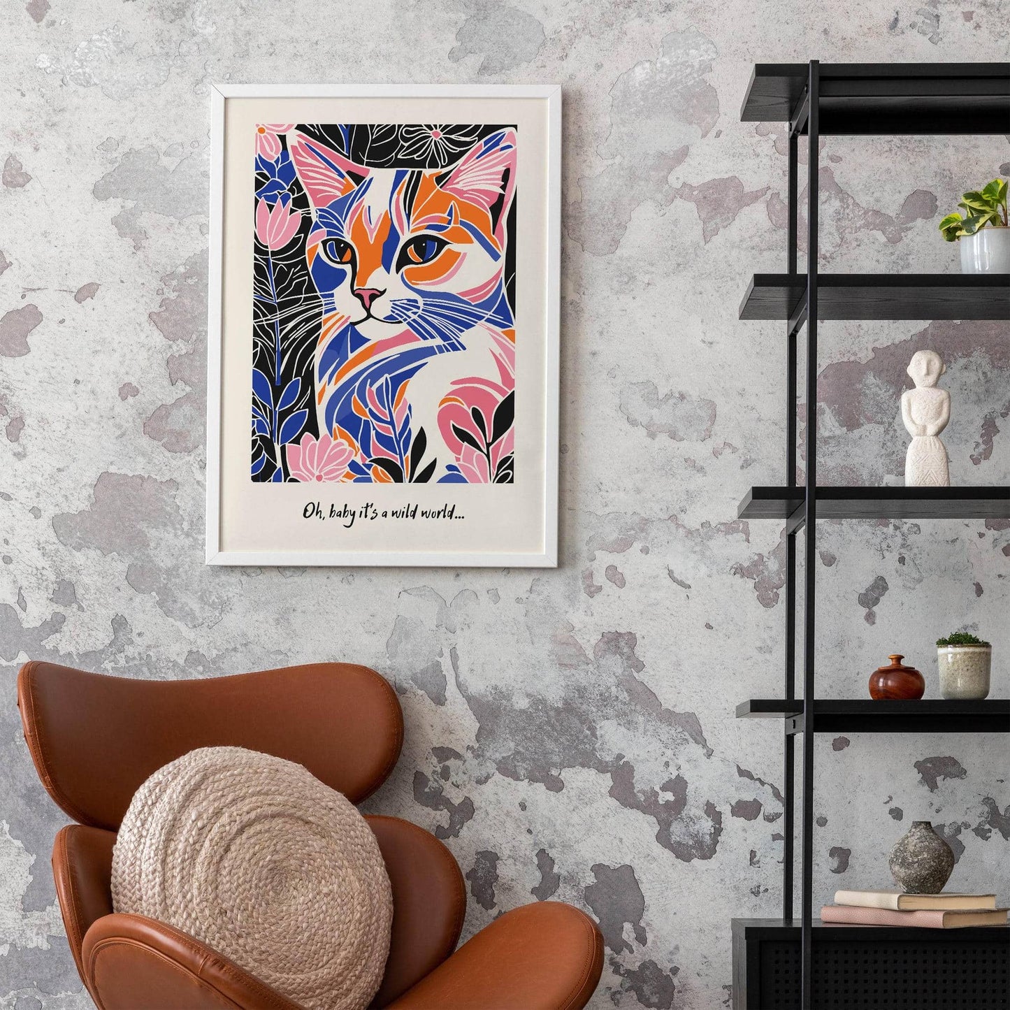 Cat and Quote Poster - HypeSheriff