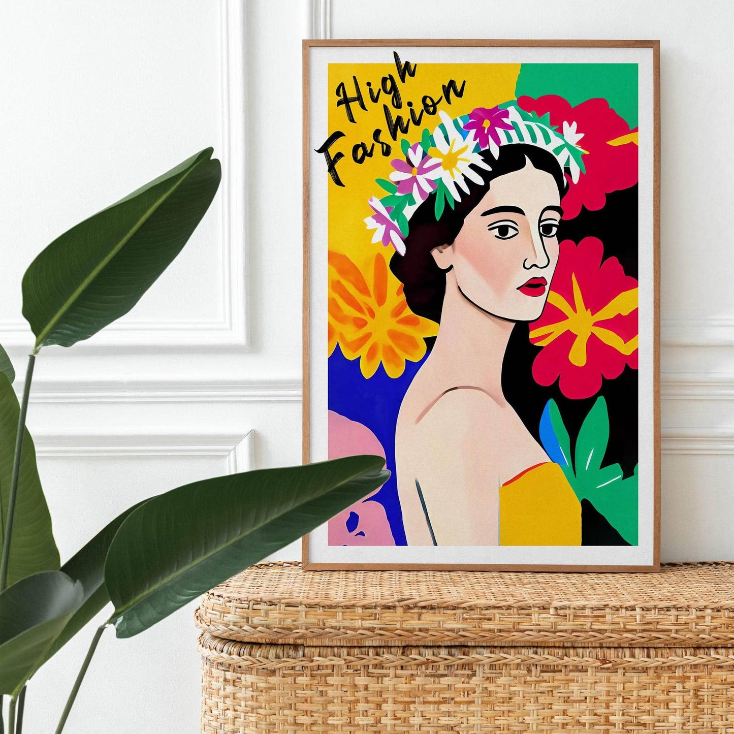 Colorful High Fashion Poster - HypeSheriff