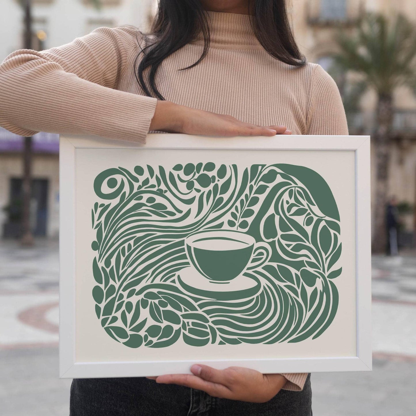 Coffee Time Horizontal Print - HypeSheriff