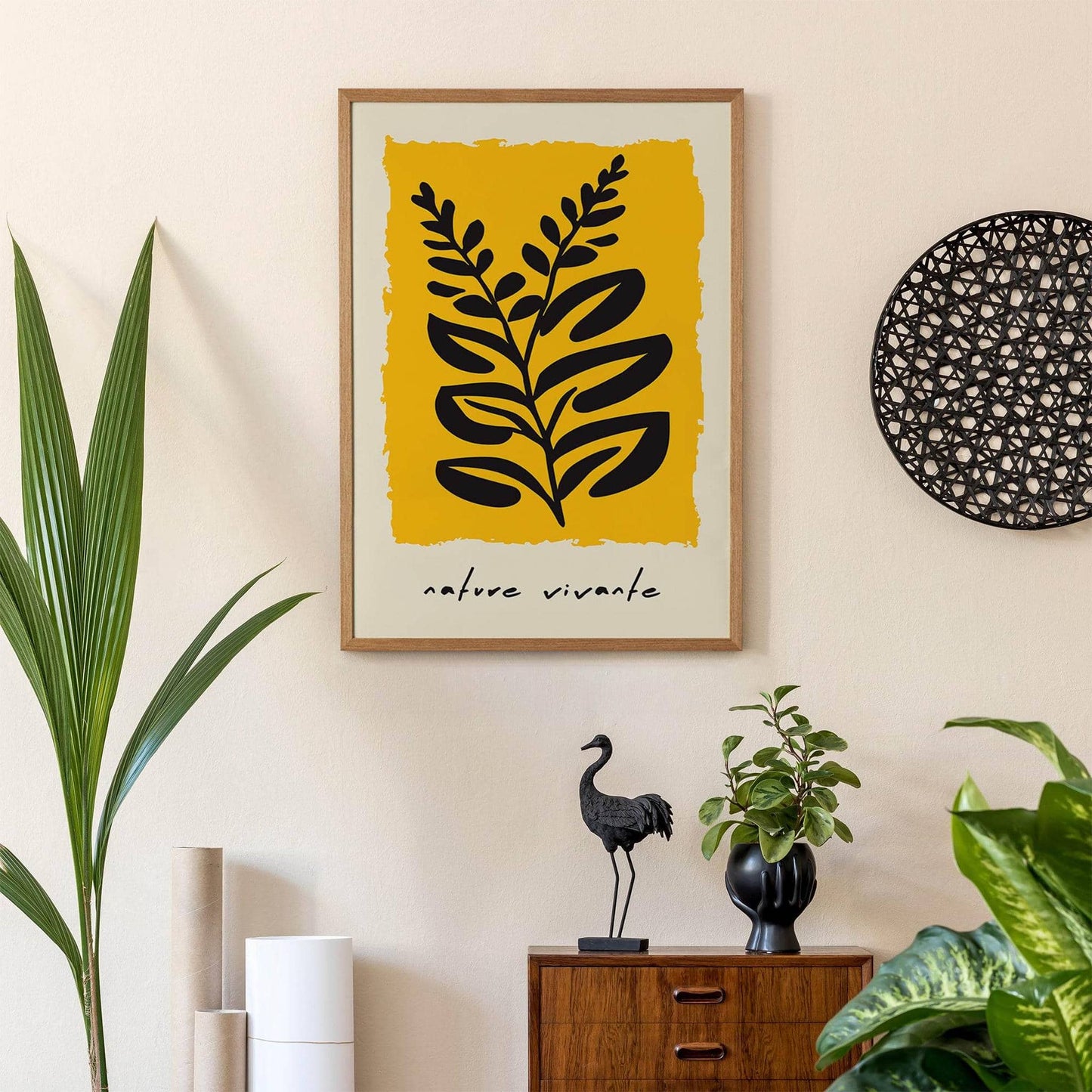 Yellow Nature Vivante Poster - HypeSheriff