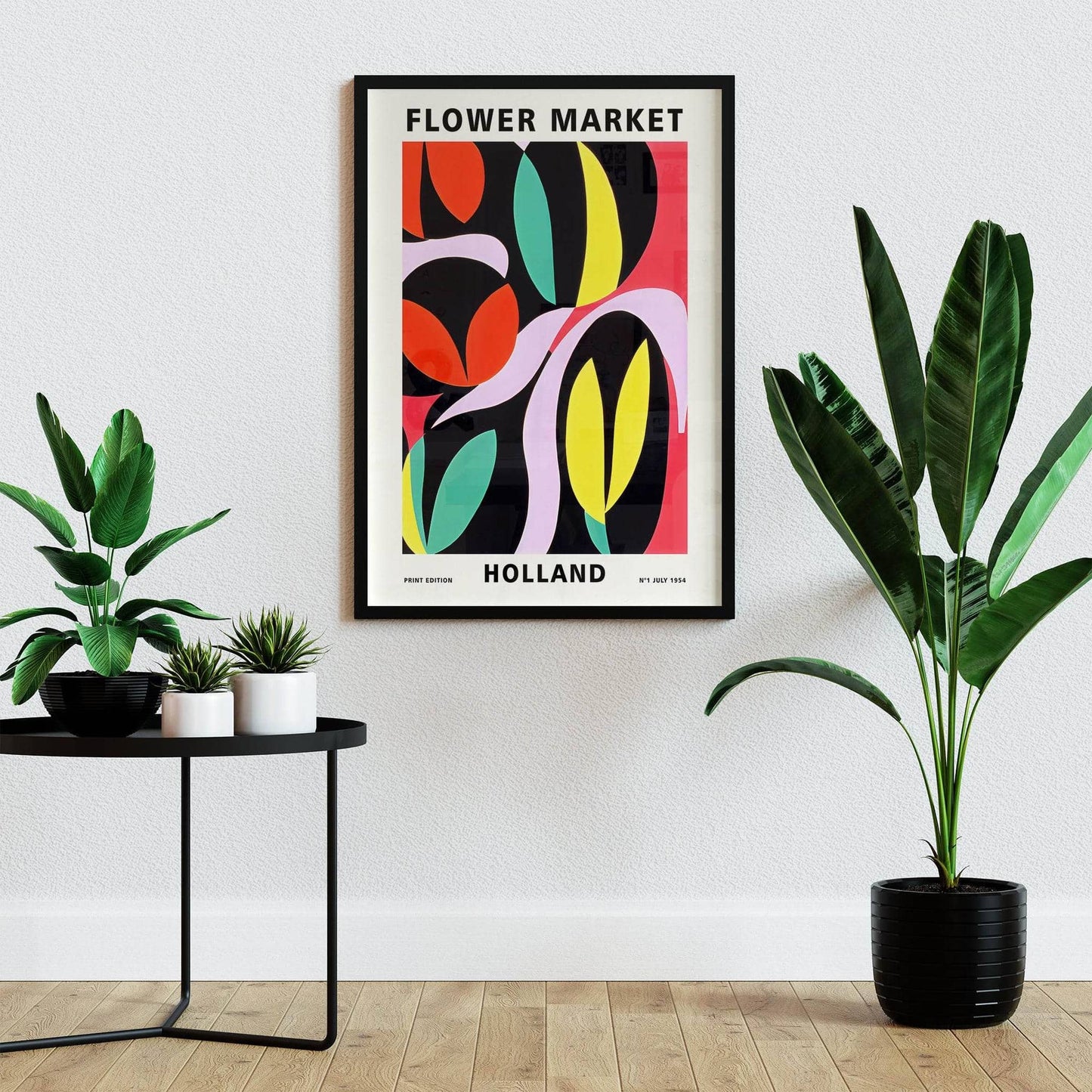 Holland Flower Market Poster - HypeSheriff