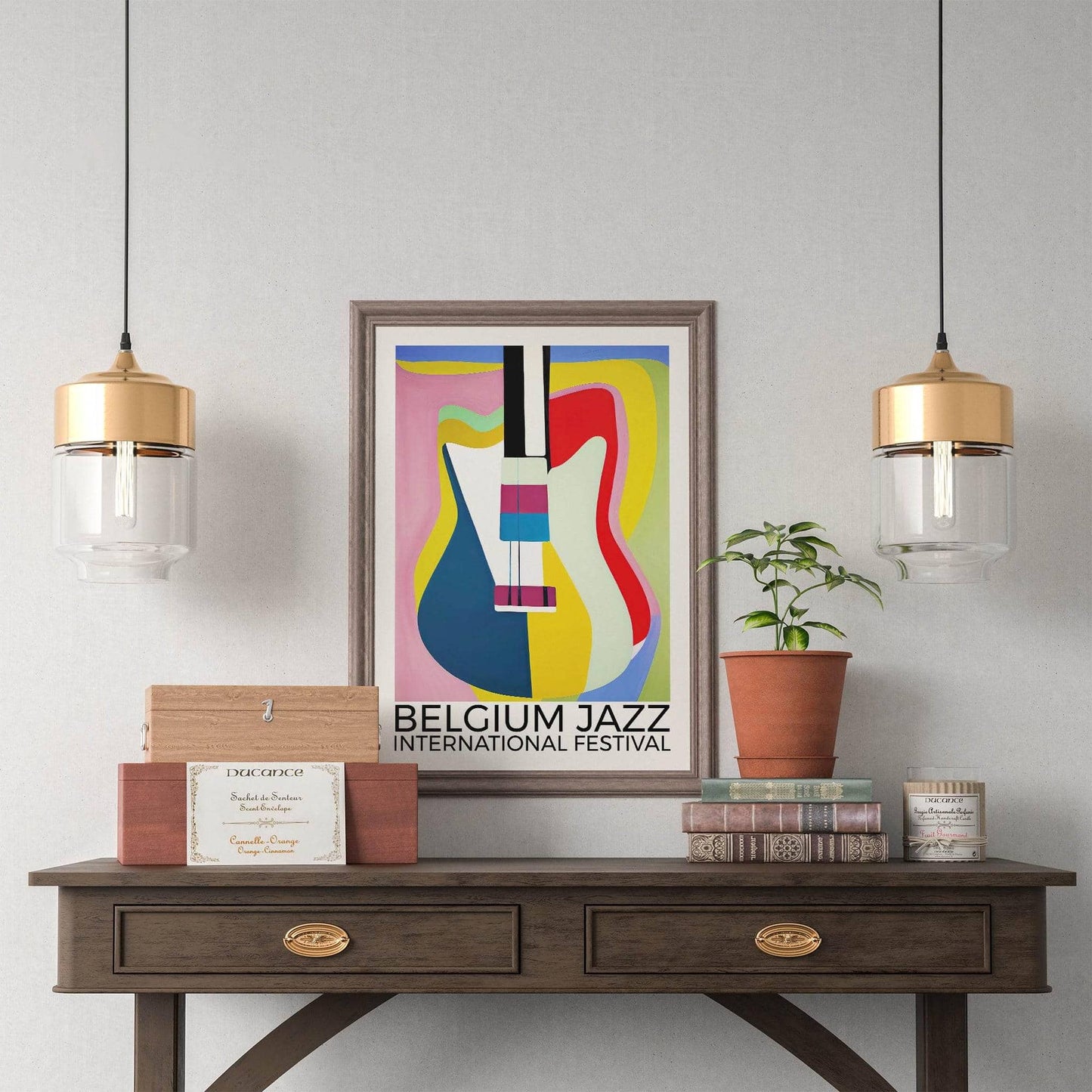 Belgium Jazz Festival Poster - HypeSheriff