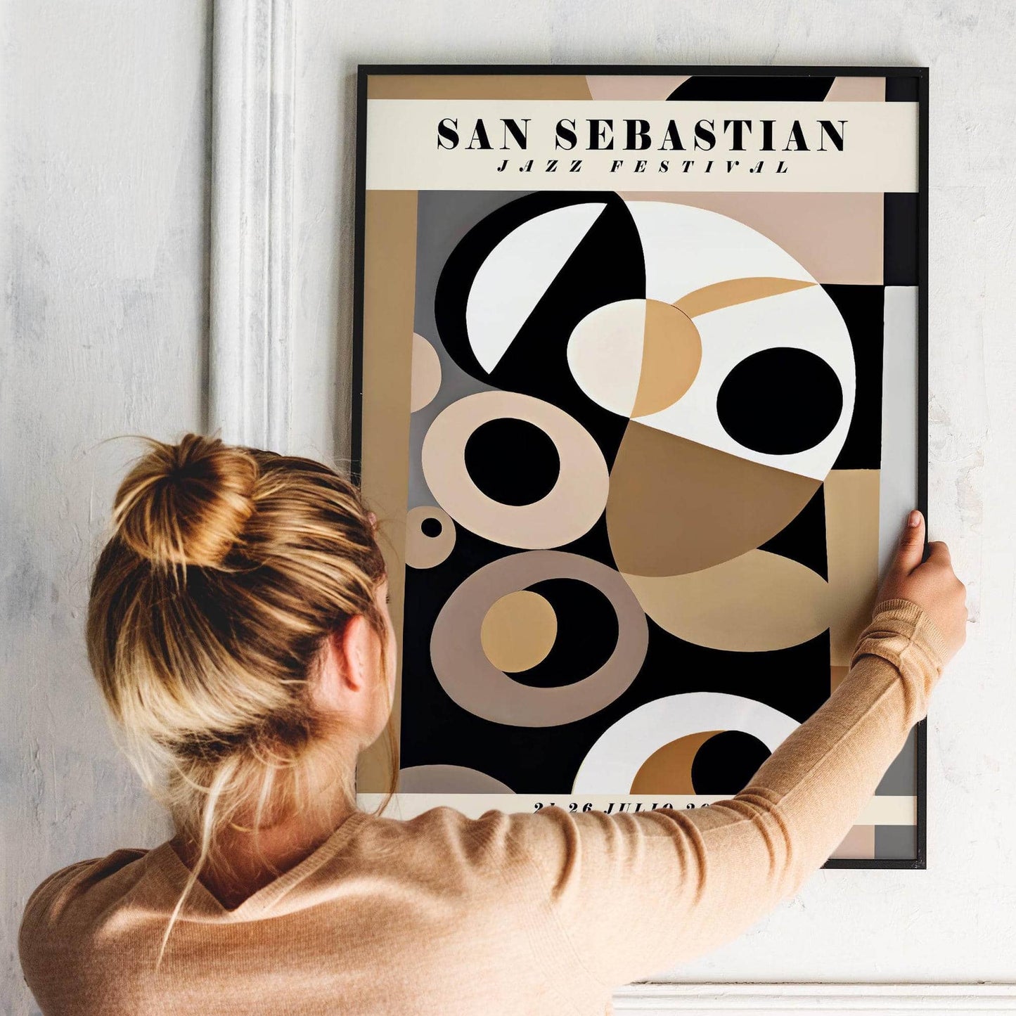 San Sebastian Jazz Music Poster - HypeSheriff