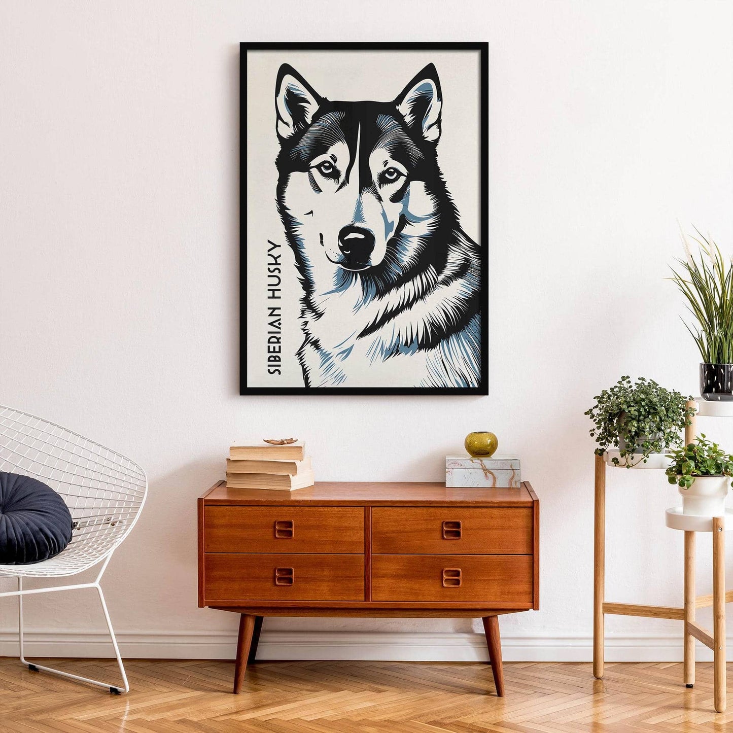 Husky Dog Fine Art Poster - HypeSheriff