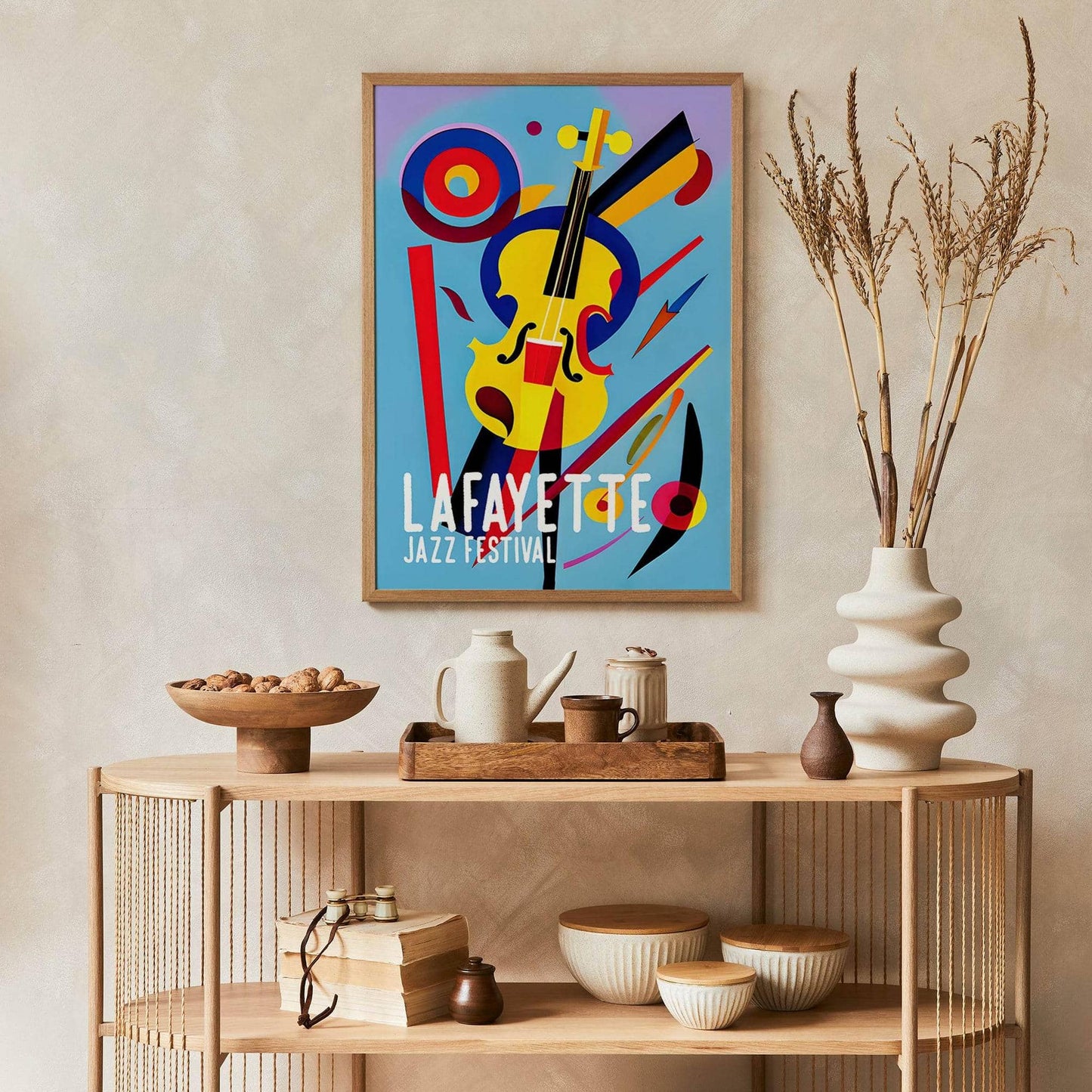 Lafayette Jazz Music Poster - HypeSheriff