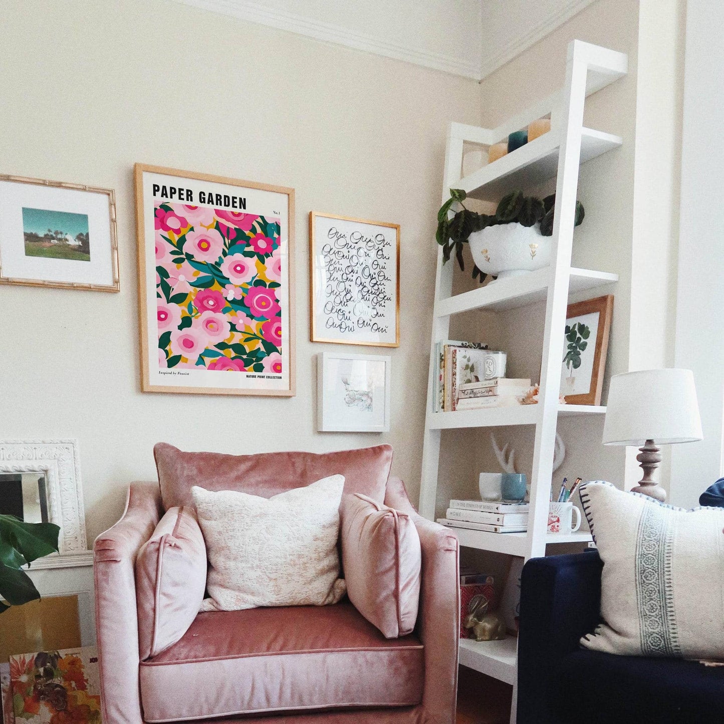 Fauvist Paper Garden Poster - HypeSheriff