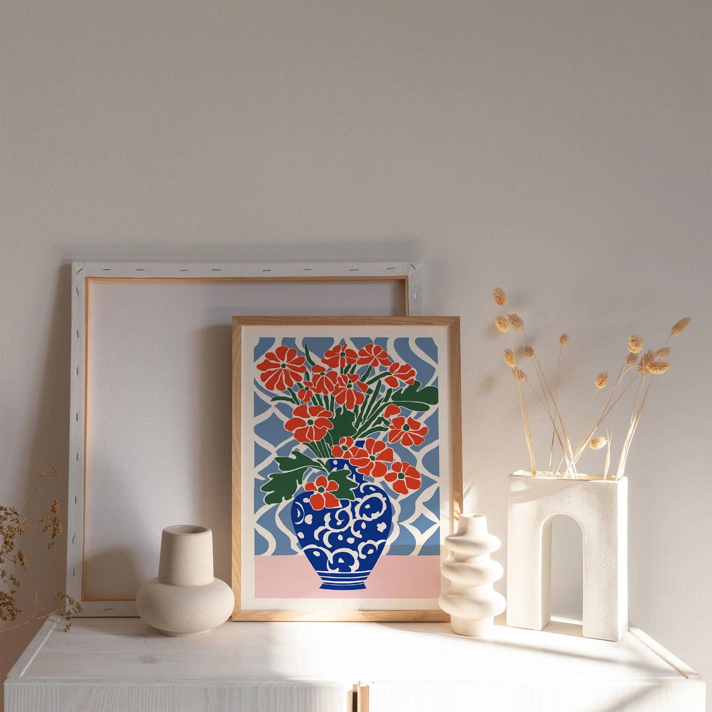 Vase of Flowers Poster - HypeSheriff