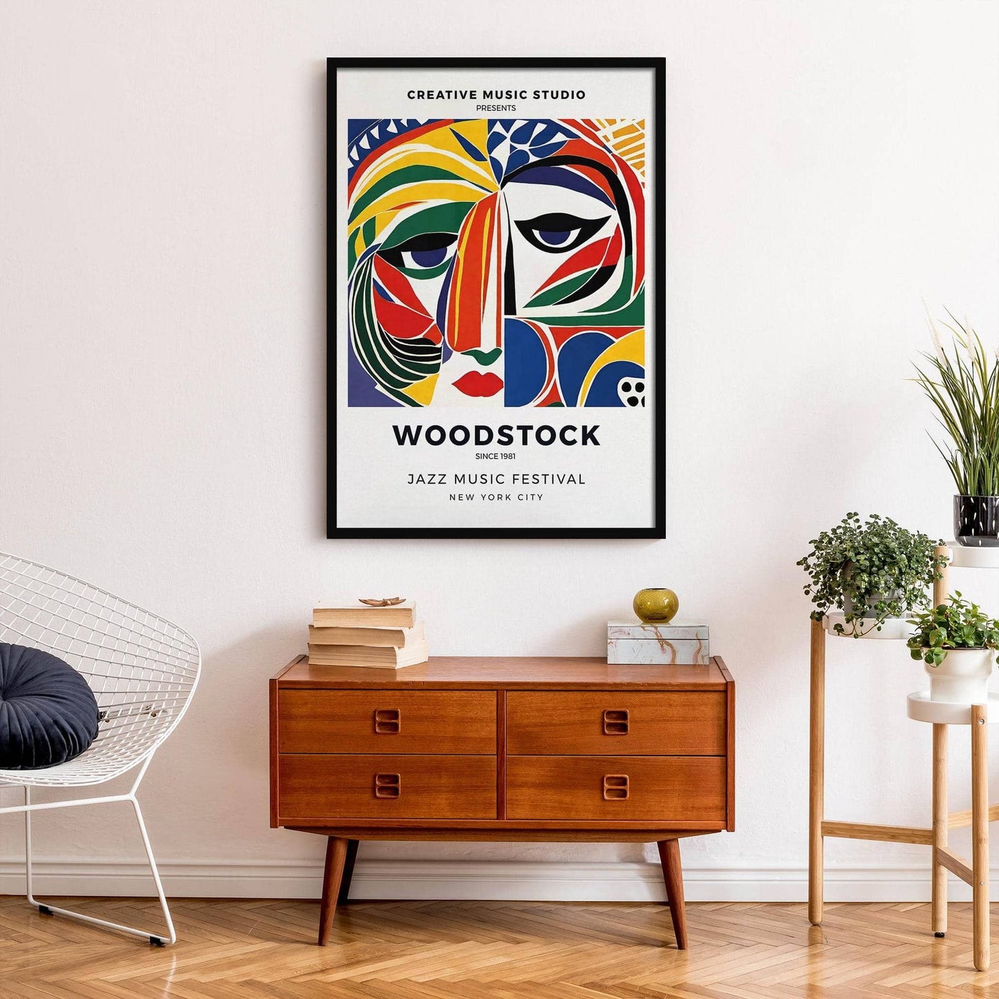 Woodstock Music Poster - HypeSheriff