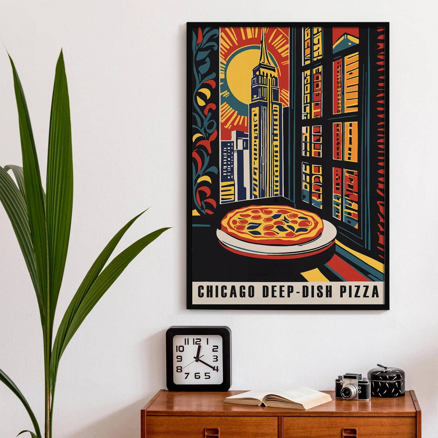 Chicago Pizza Poster - HypeSheriff