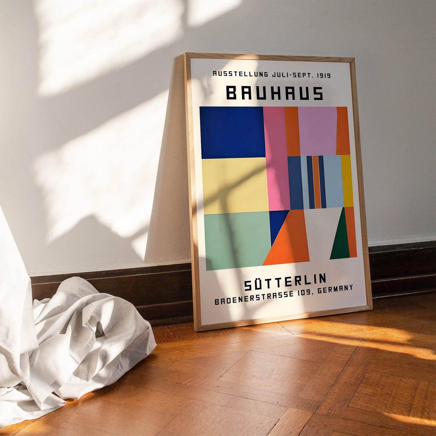Mid Century Modern Bauhaus Poster - HypeSheriff