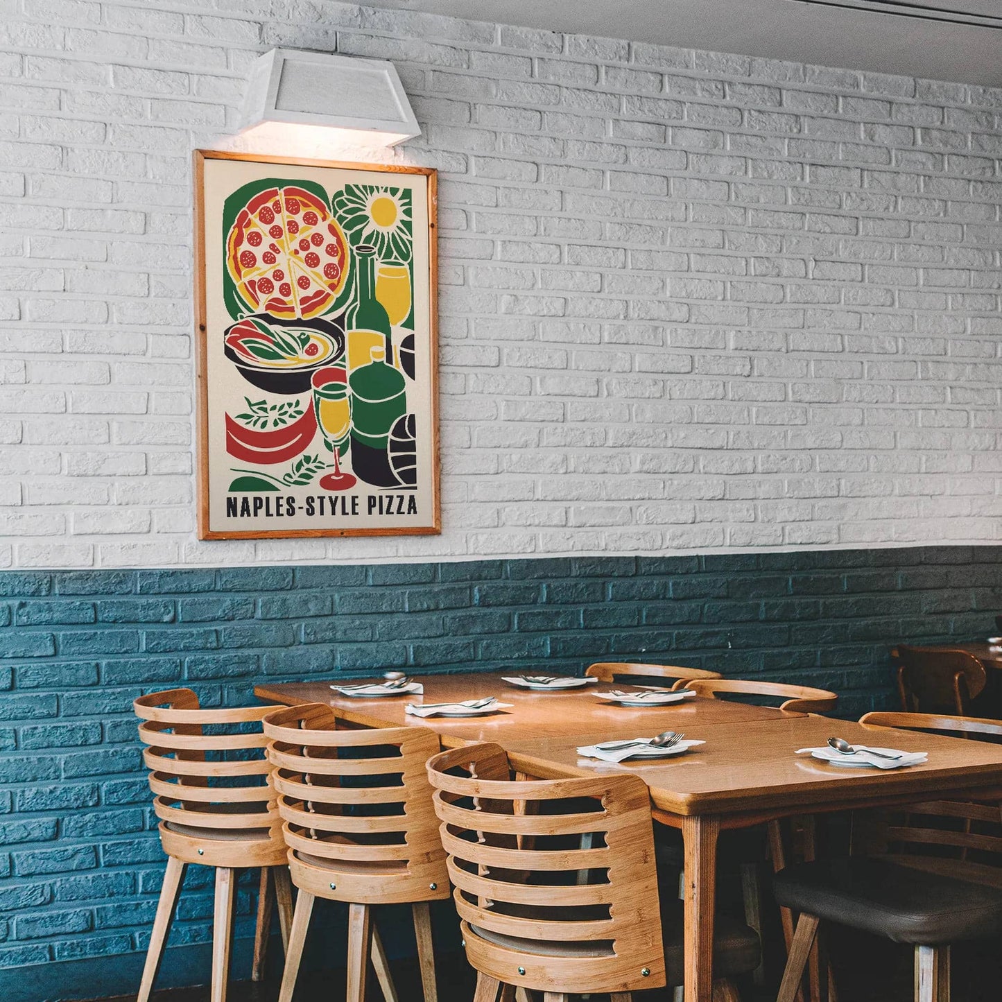 Italian Pizza Poster - HypeSheriff