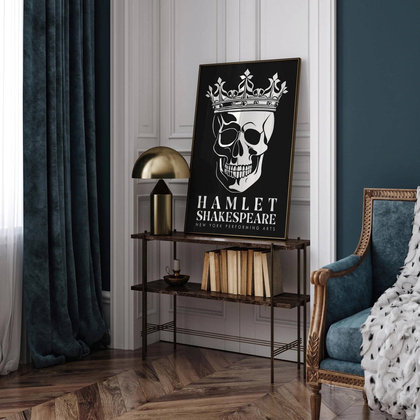 Hamlet Shakespeare NYC Art Print - HypeSheriff