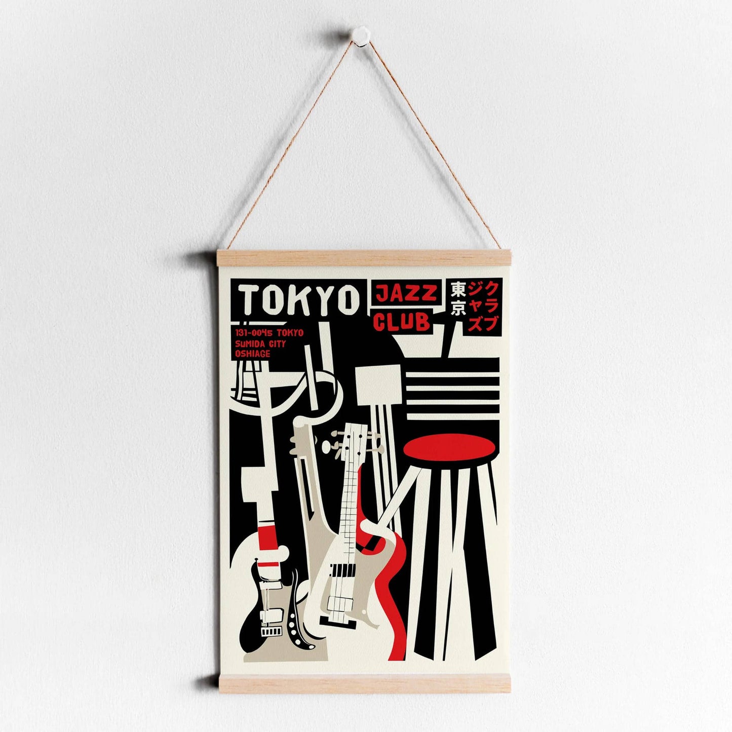 Tokyo Jazz Club Music Poster