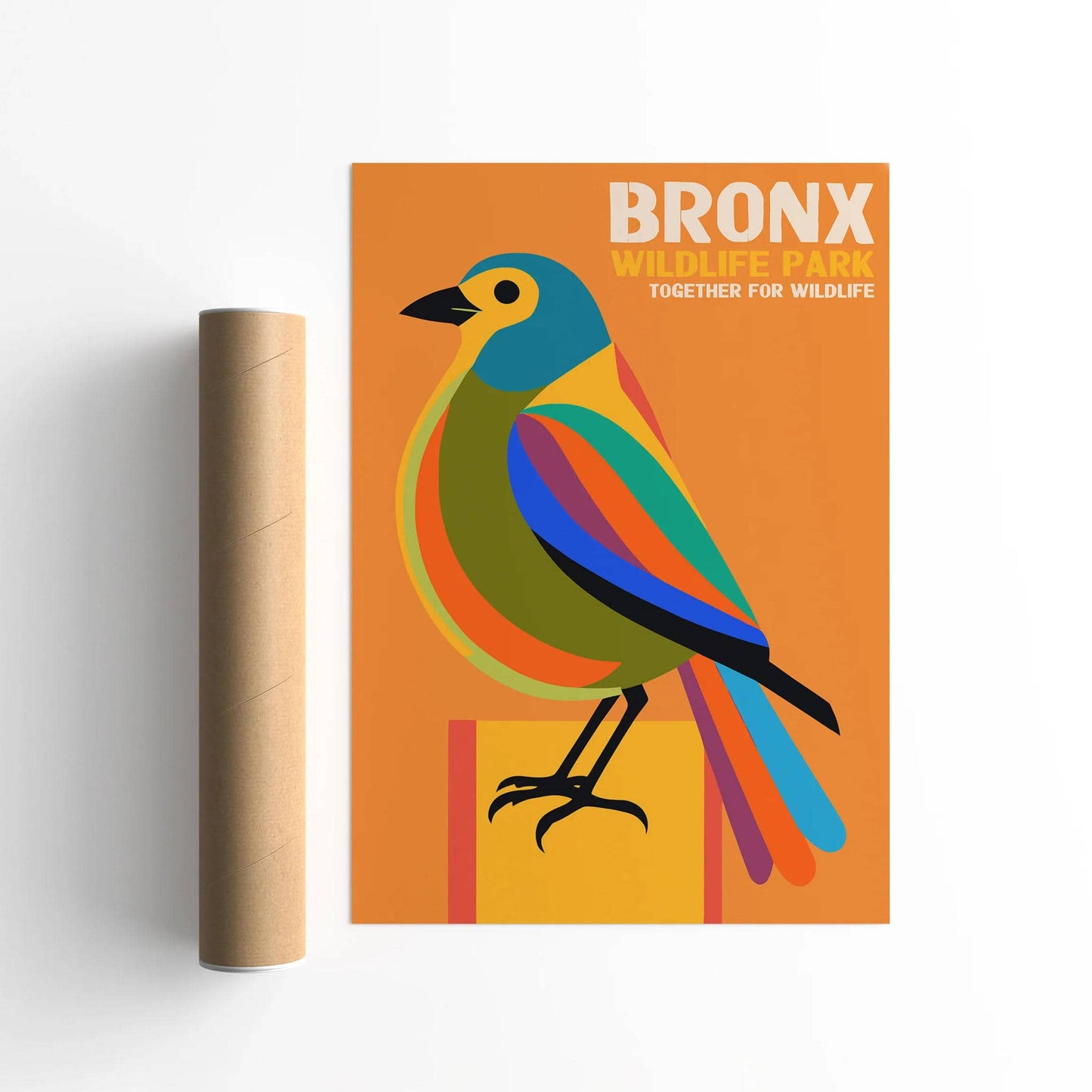 Bronx Wildlife Park Bird Art Print
