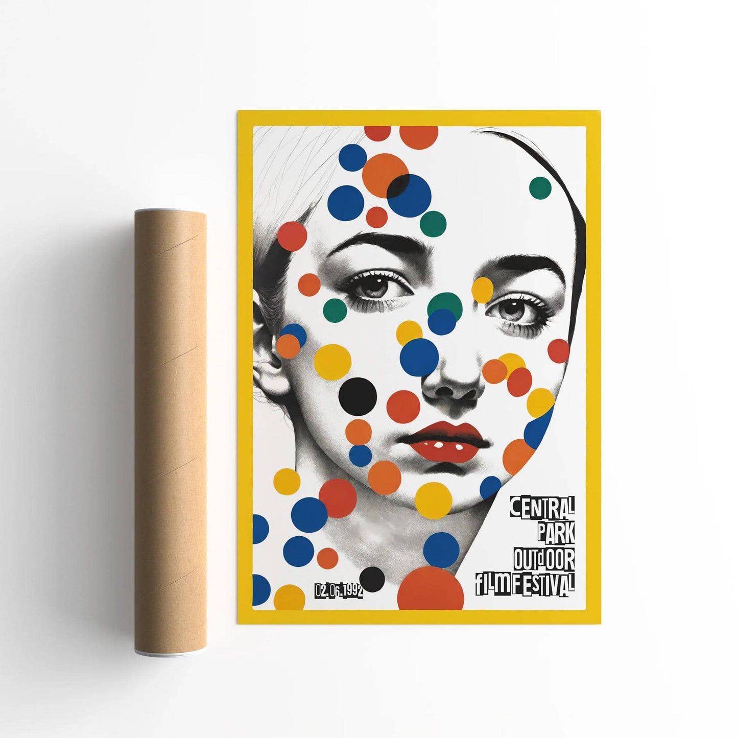 Central Park Film Fest Pop Art Poster