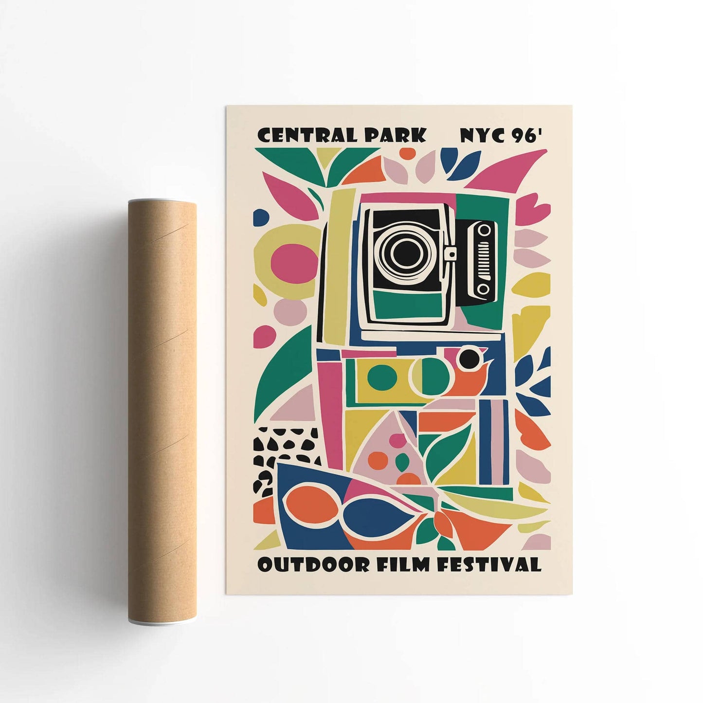 Central Park Outdoor Film Festival Poster - HypeSheriff