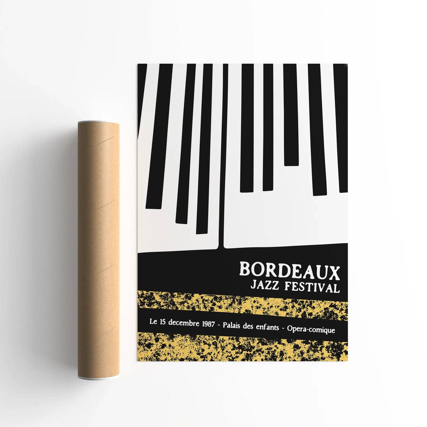 Bordeaux Jazz Festival 1987 Poster