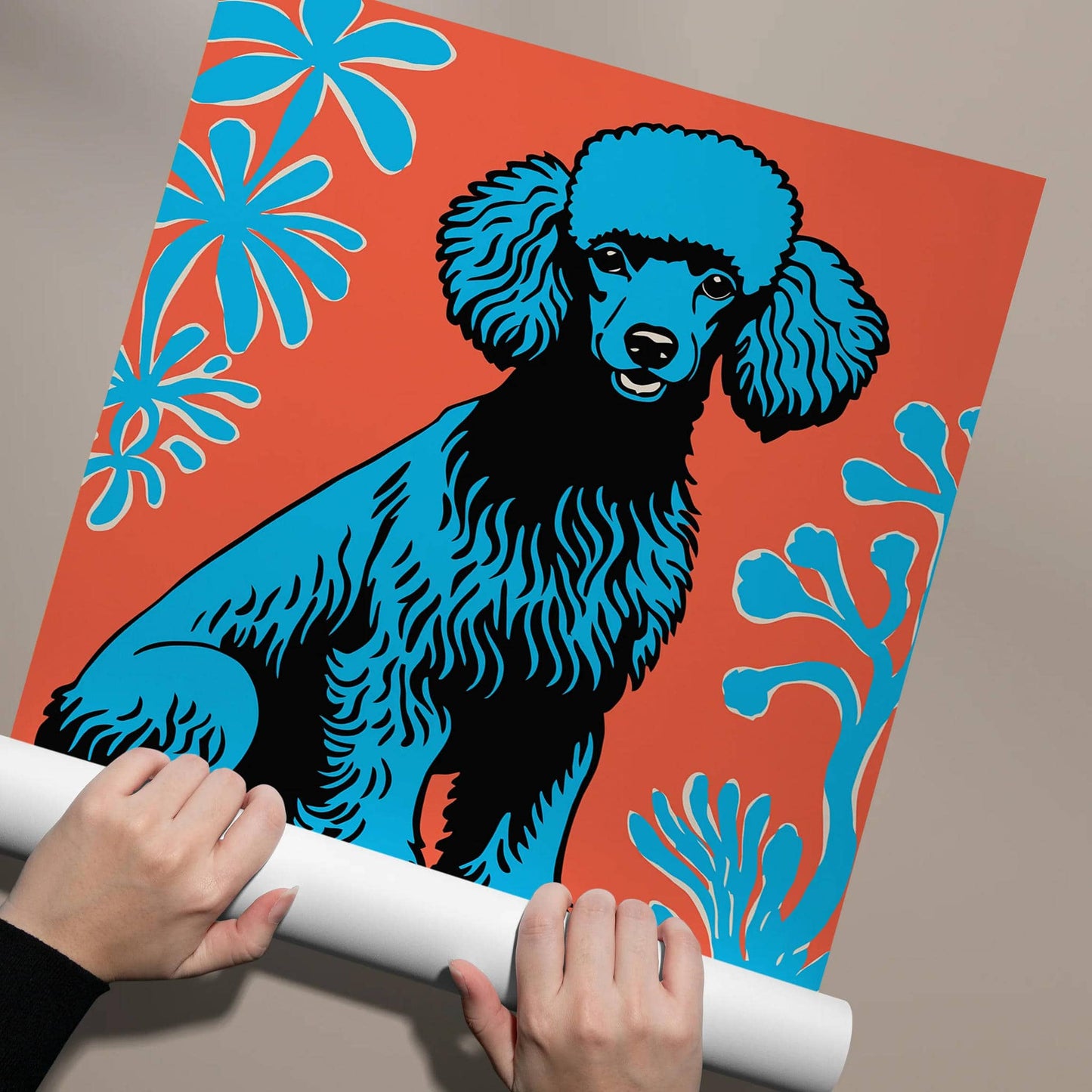 World Poodle Day Dog Art Print