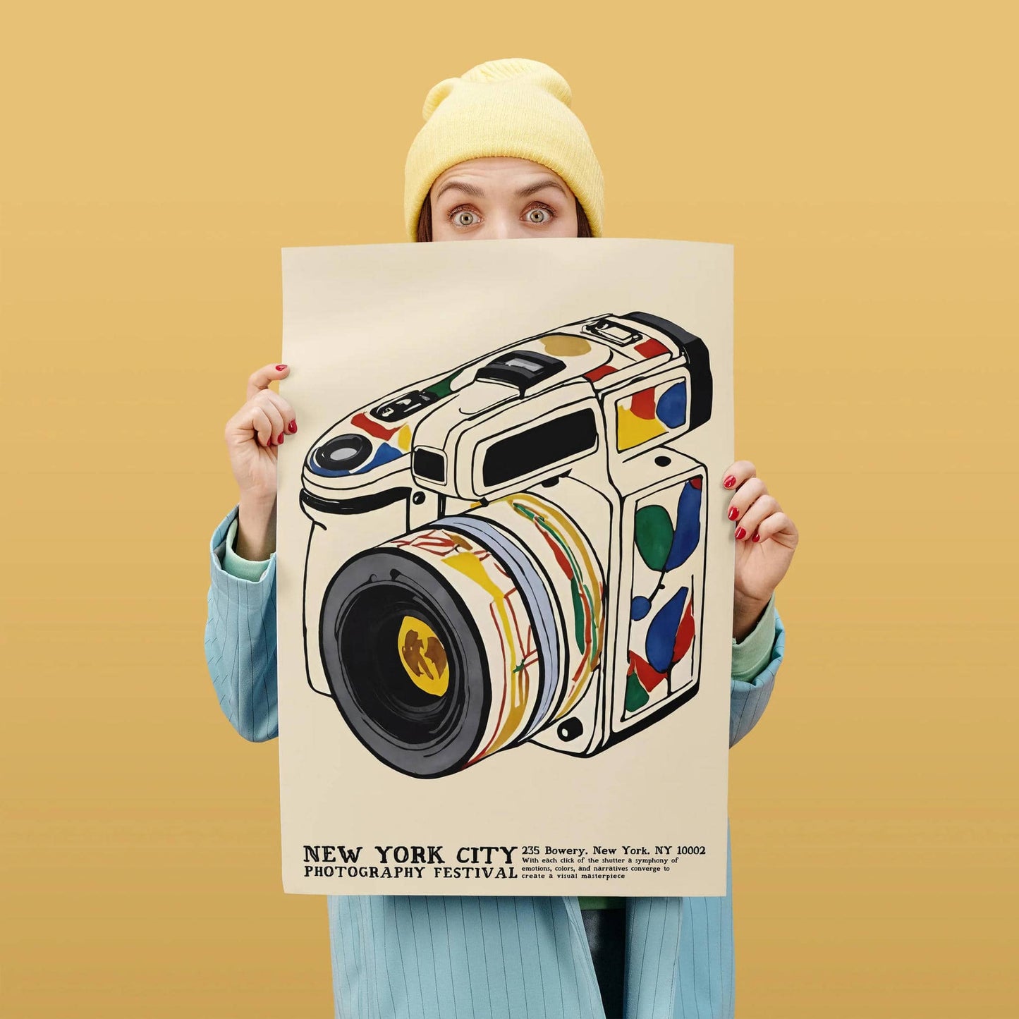 NYC Photography Festival Camera Poster