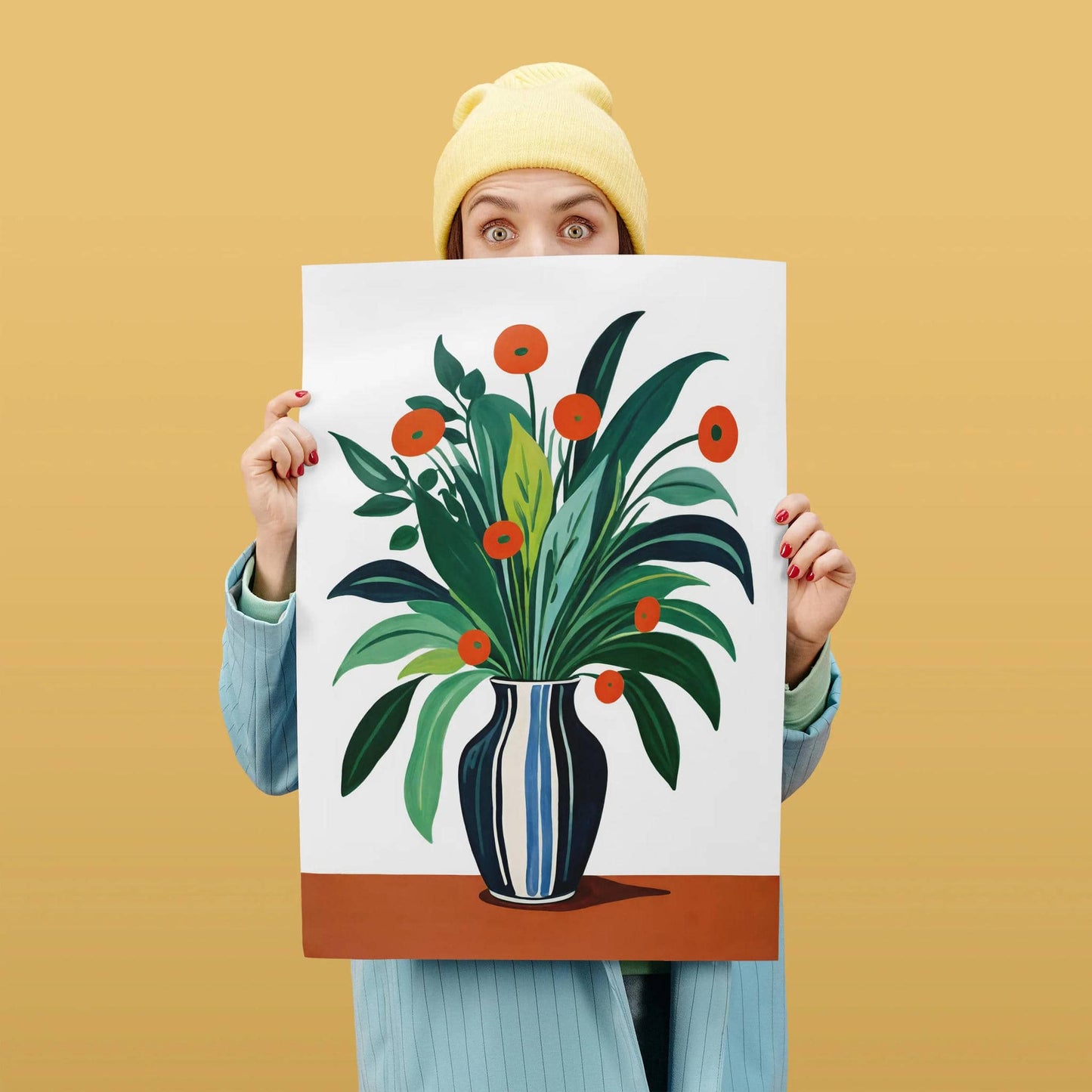 Modern Vase Wall Art Print