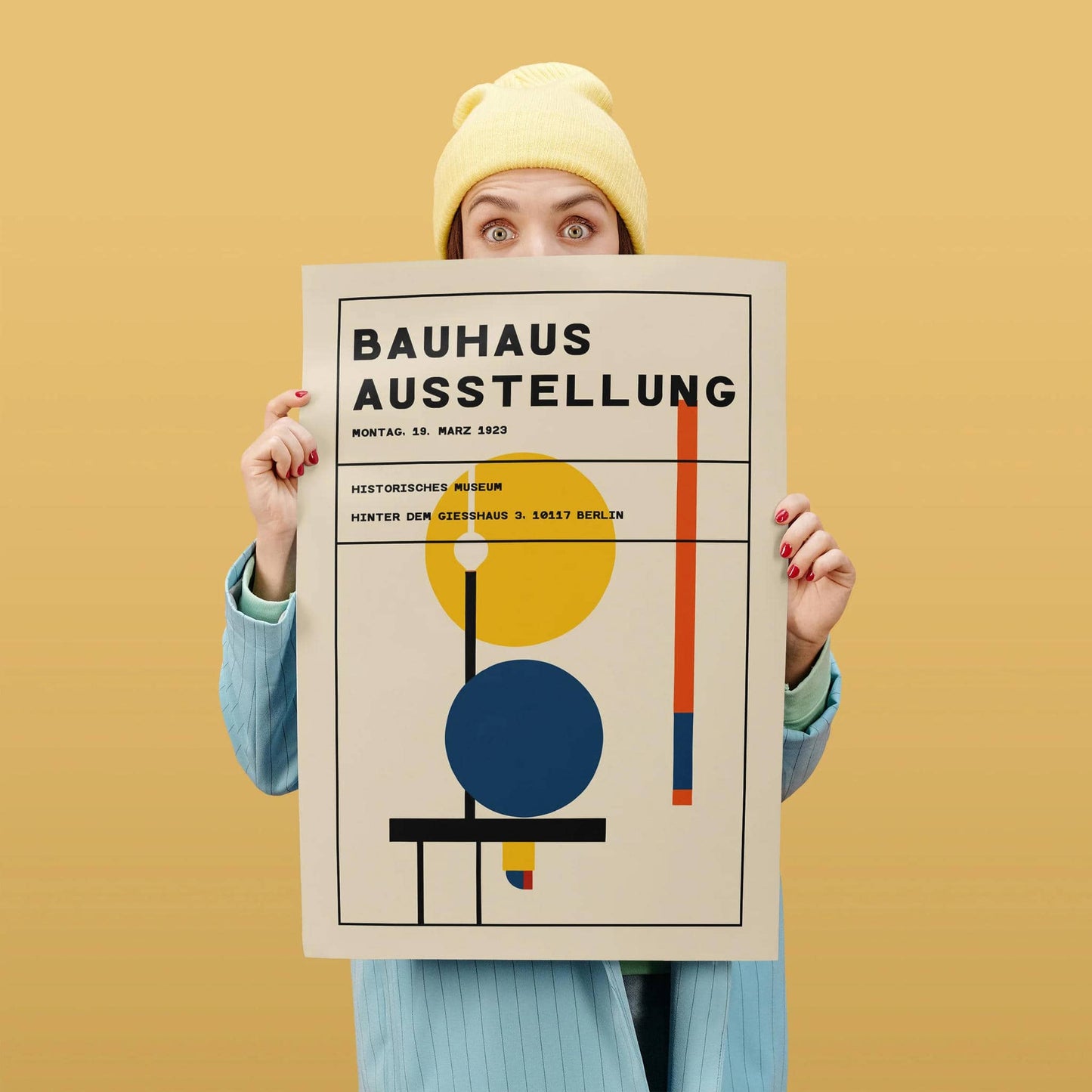 Bauhaus Ausstellung Retro Poster - HypeSheriff