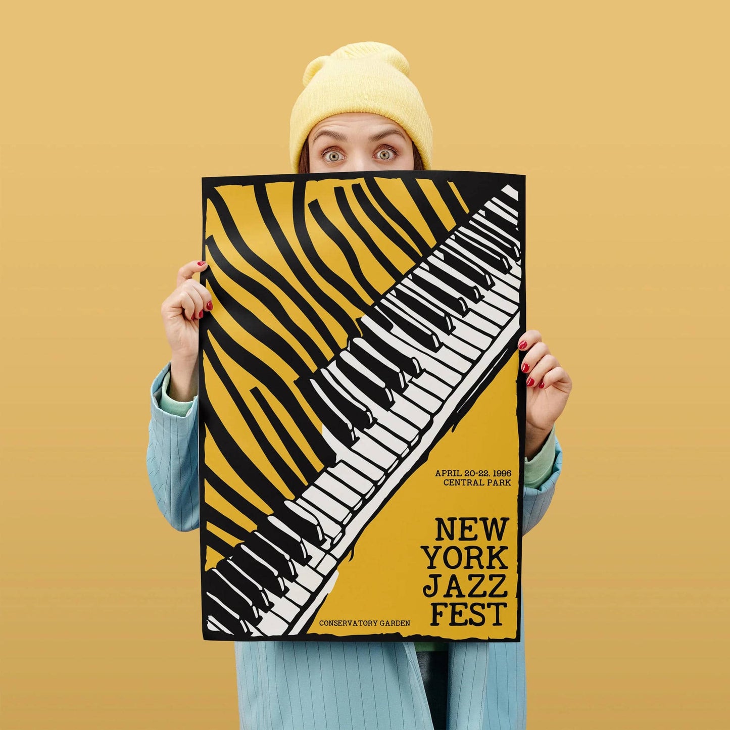 New York Jazz Fest 1996 Poster - HypeSheriff