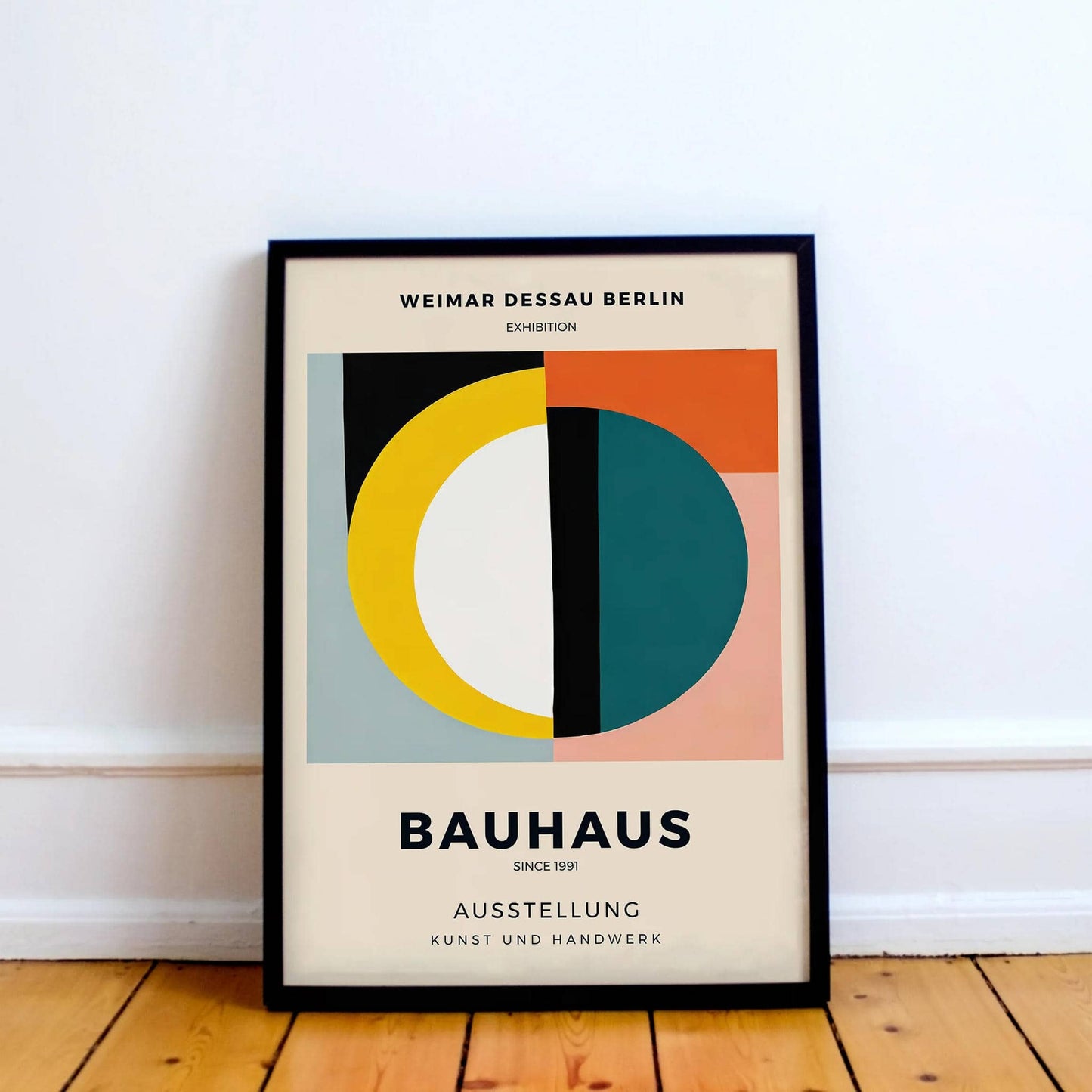 Techtonic Elegance Bauhaus Poster - HypeSheriff