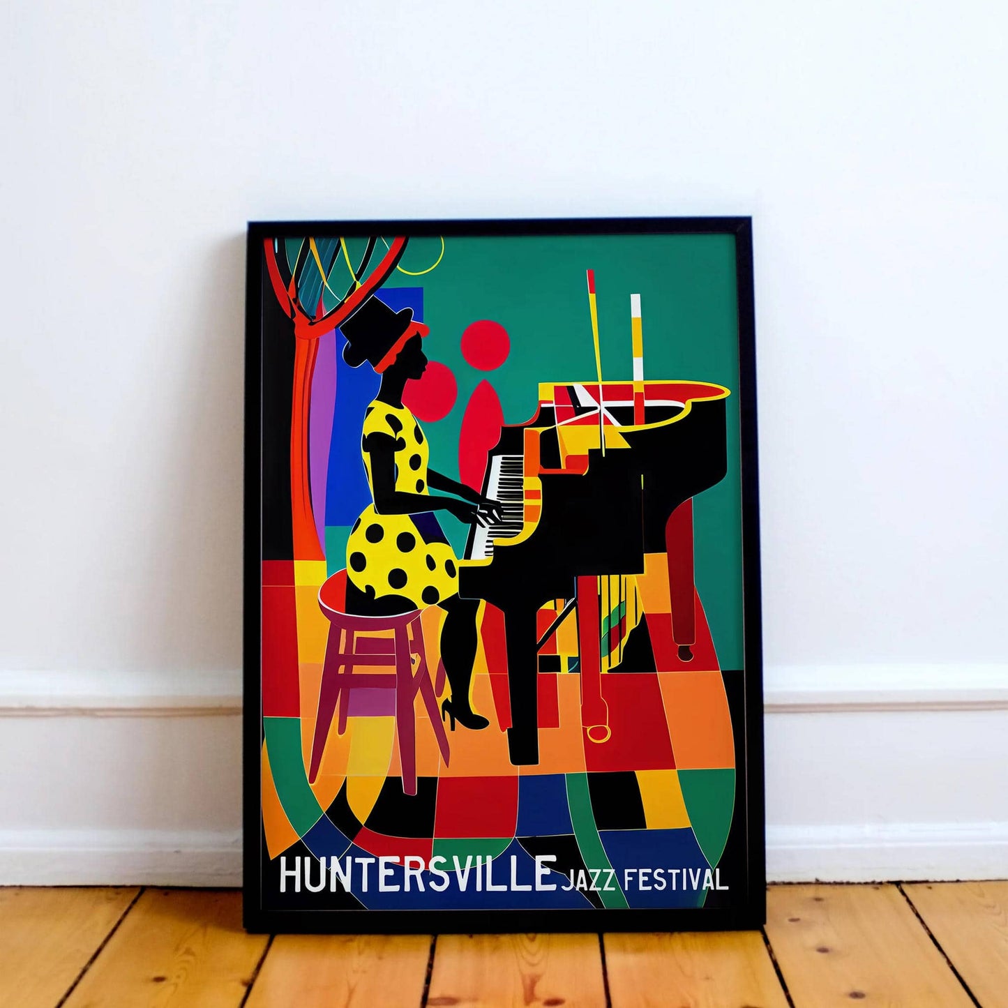 Huntersville Jazz Festival Poster - HypeSheriff