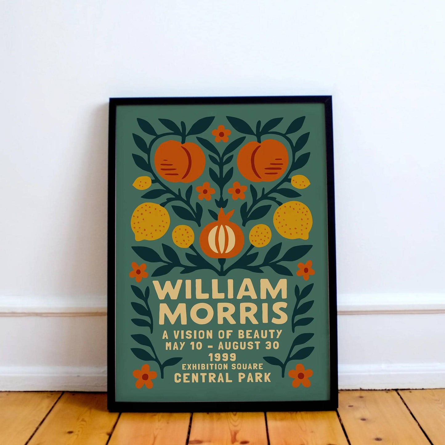 William Morris Fruit Pattern Poster