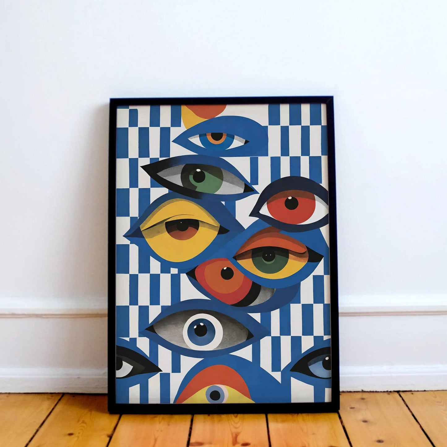 Abstract Eyes Pop-Art Prints - HypeSheriff