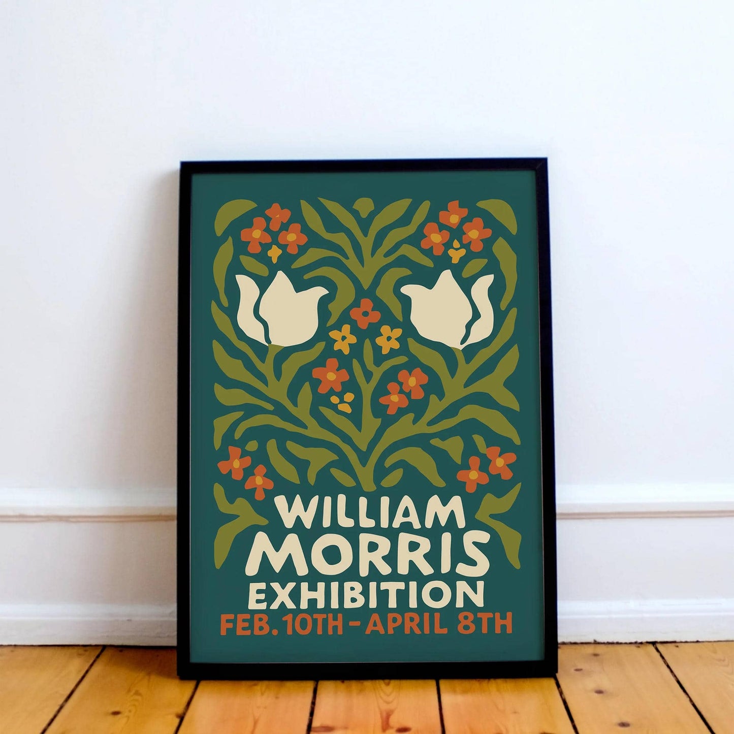 William Morris Exhibition Floral Print